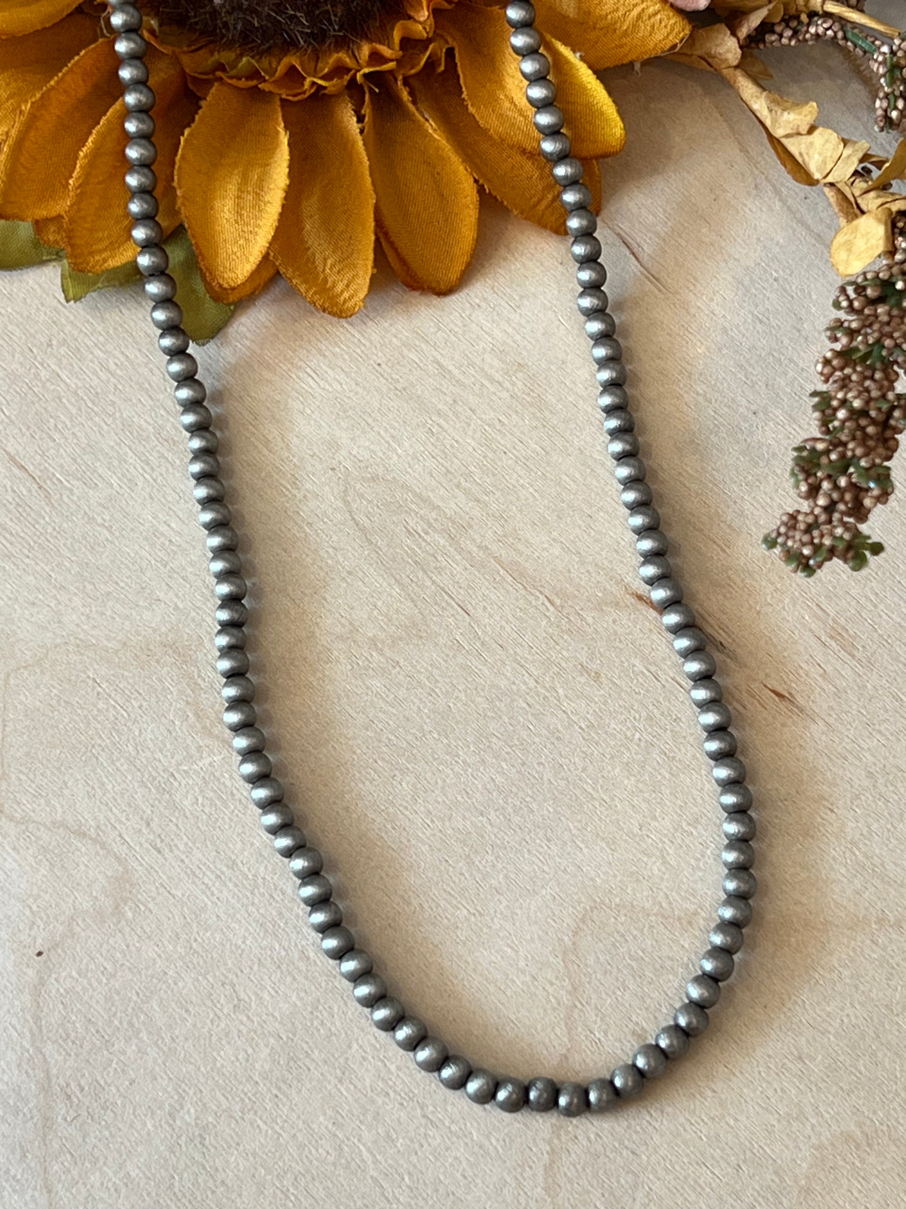 Tiny Desert Pearl Necklace