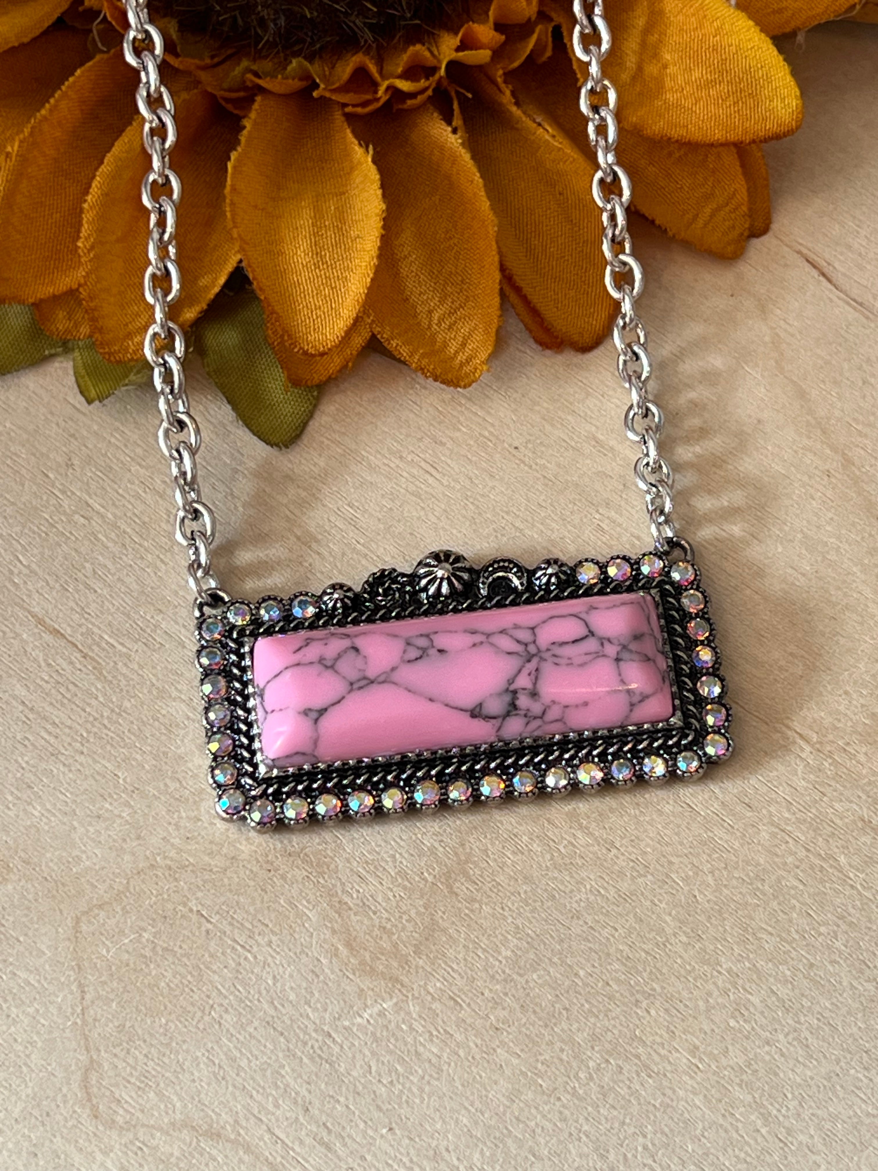 Pretty In Pink Necklace
