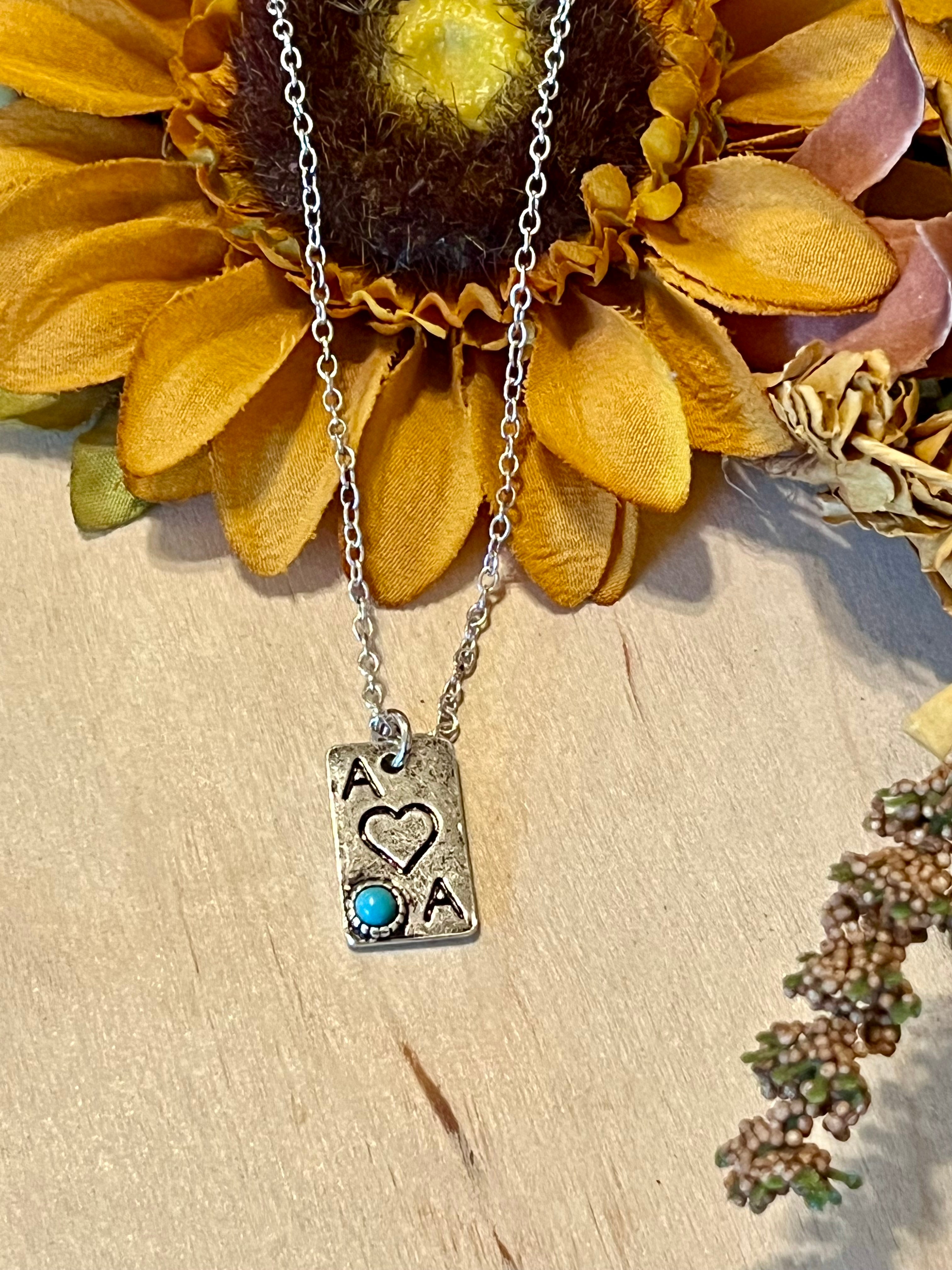 Ace Of Hearts Necklace