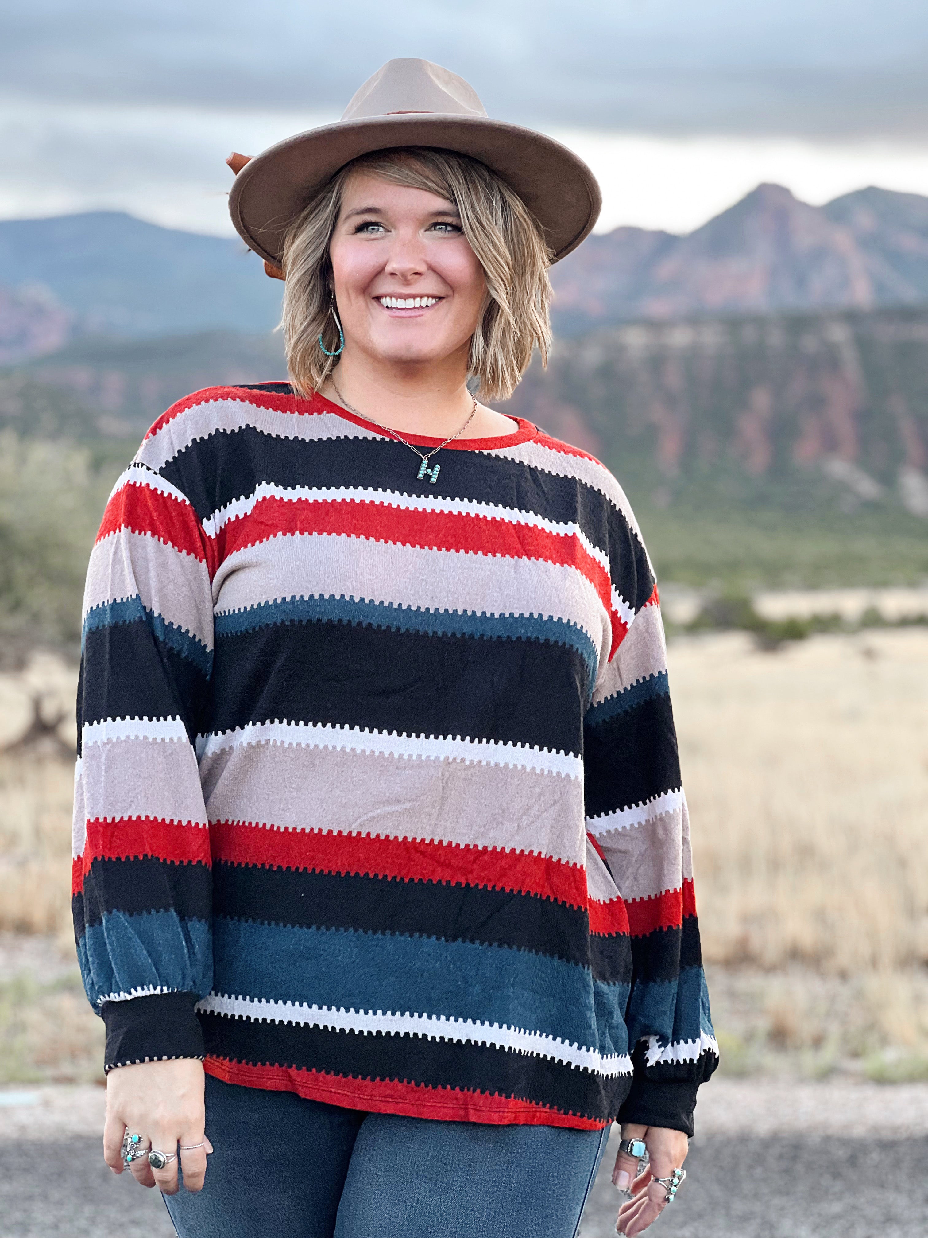 Sedona Striped Sweater