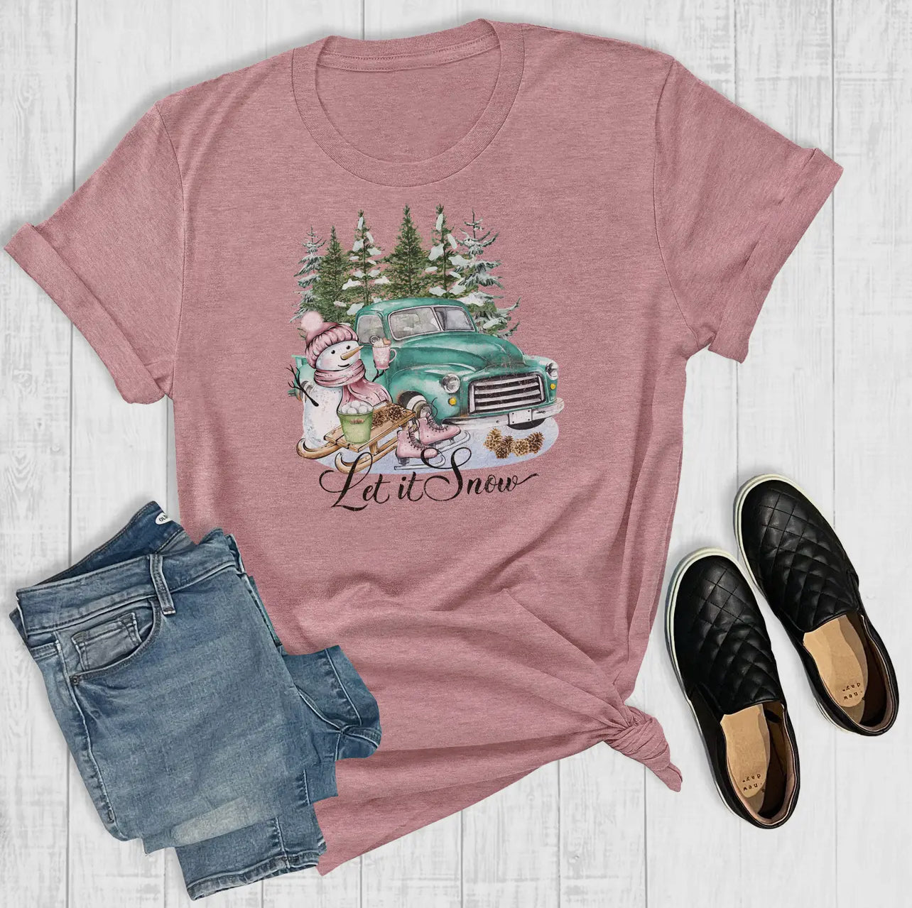 *Preorder* Let It Snow Graphic Tee