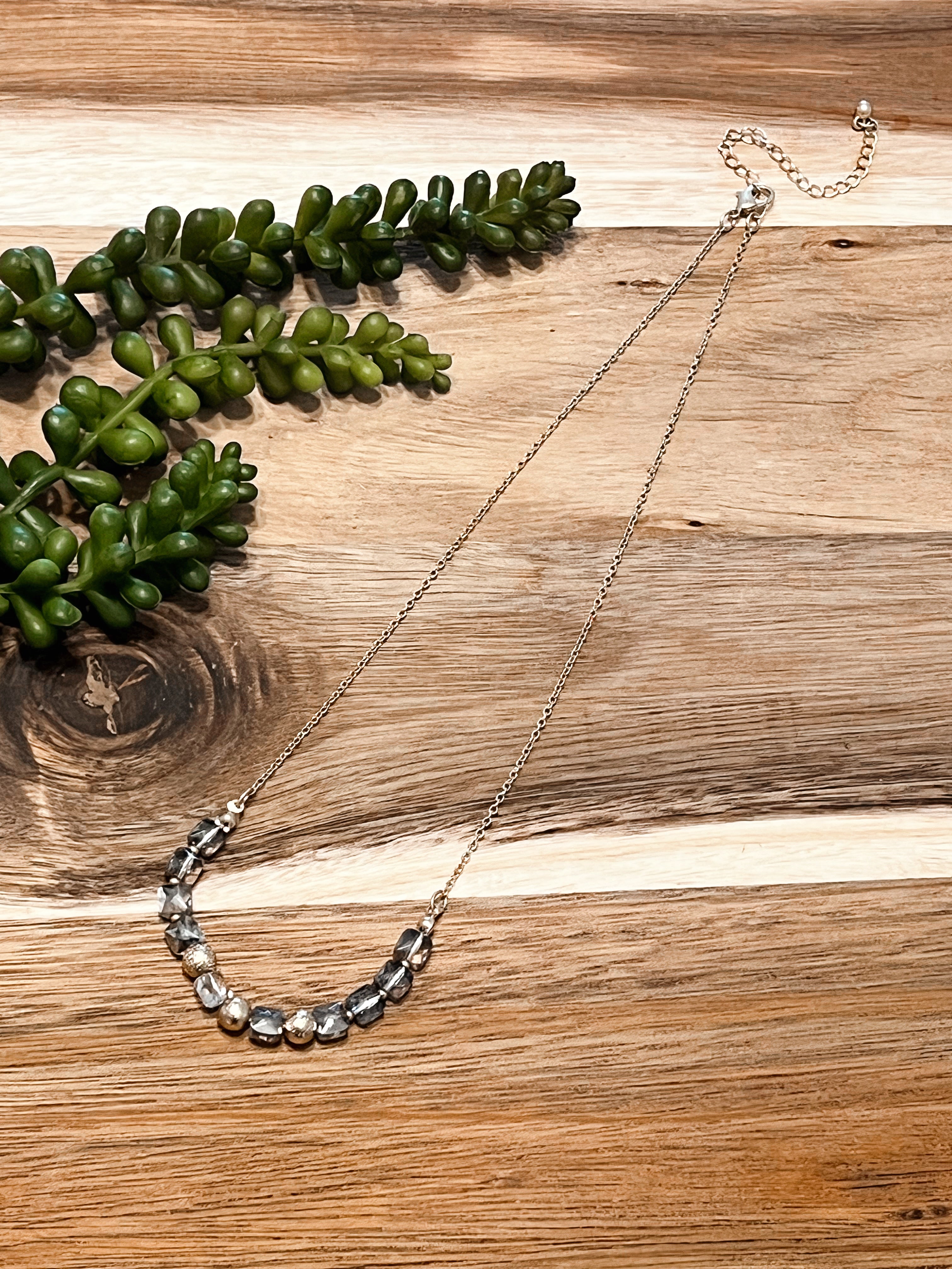 Shimmer Stone Necklace