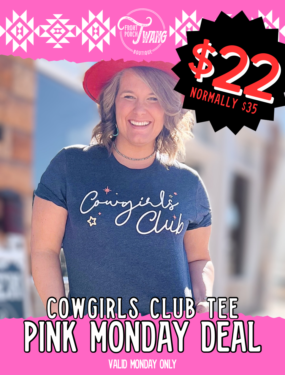 Cowgirls Club Graphic Tee