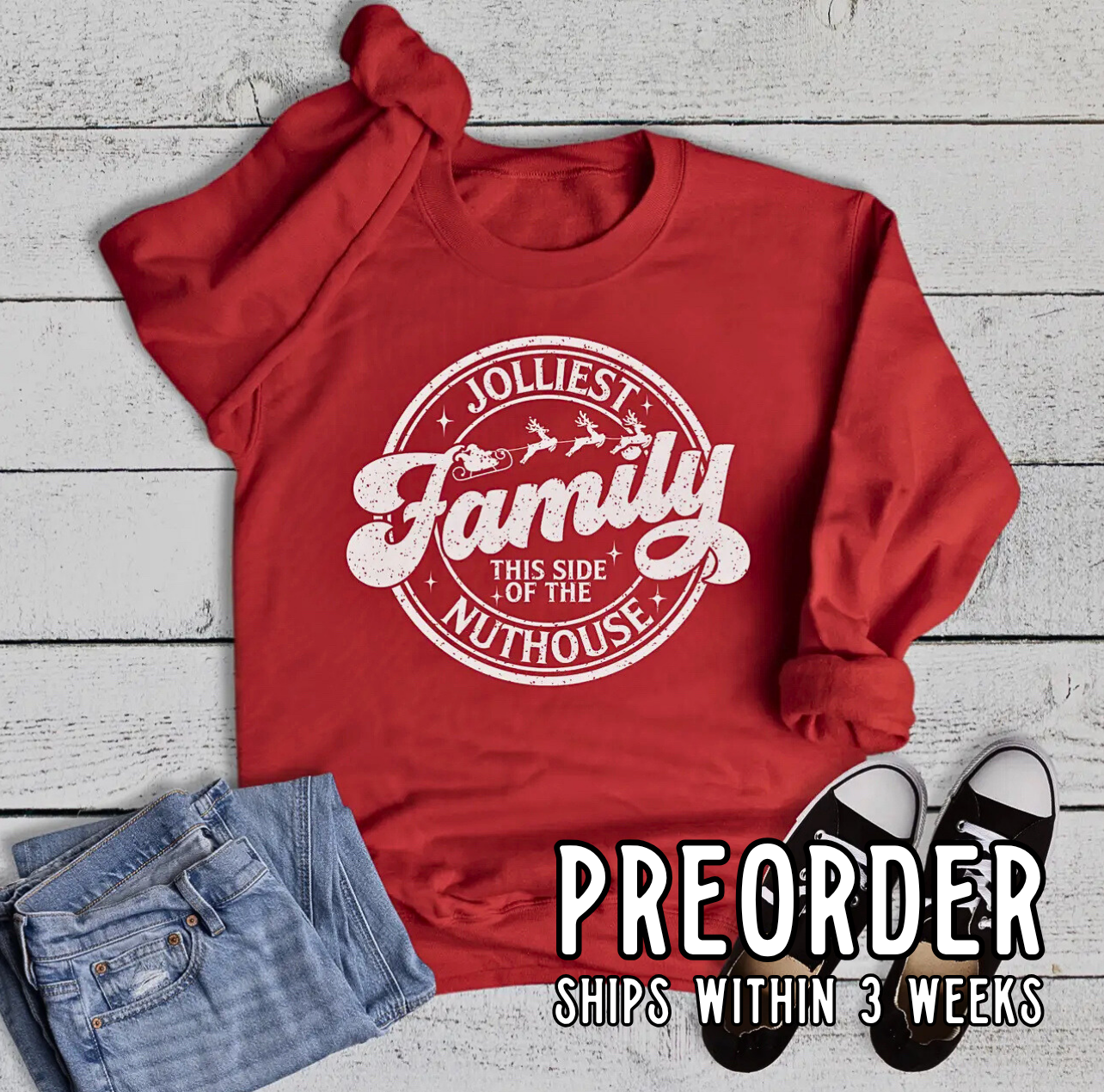 *Preorder* Jolliest Family Graphic Sweatshirt