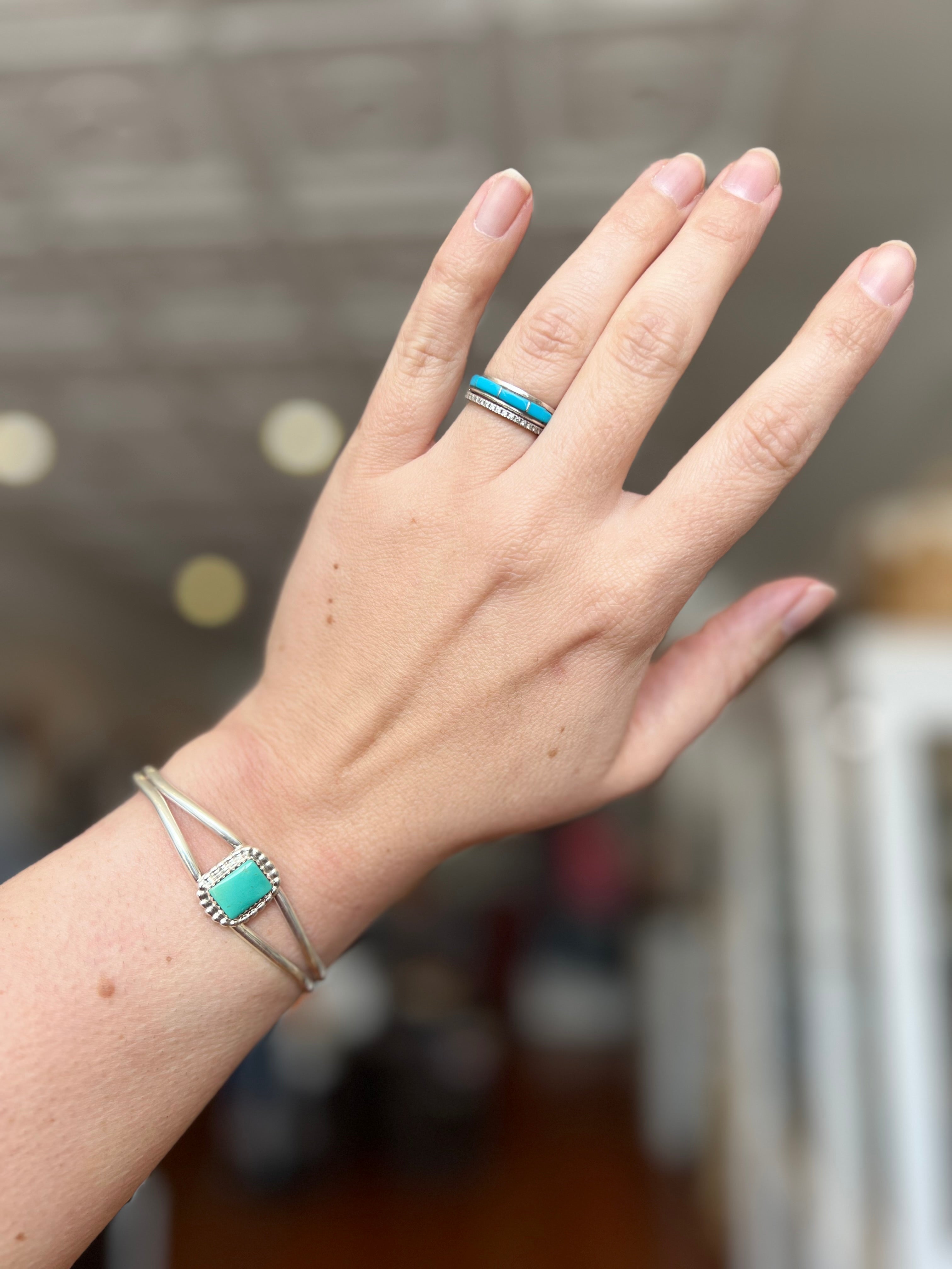 Royal Turquoise Sterling Silver Cuff