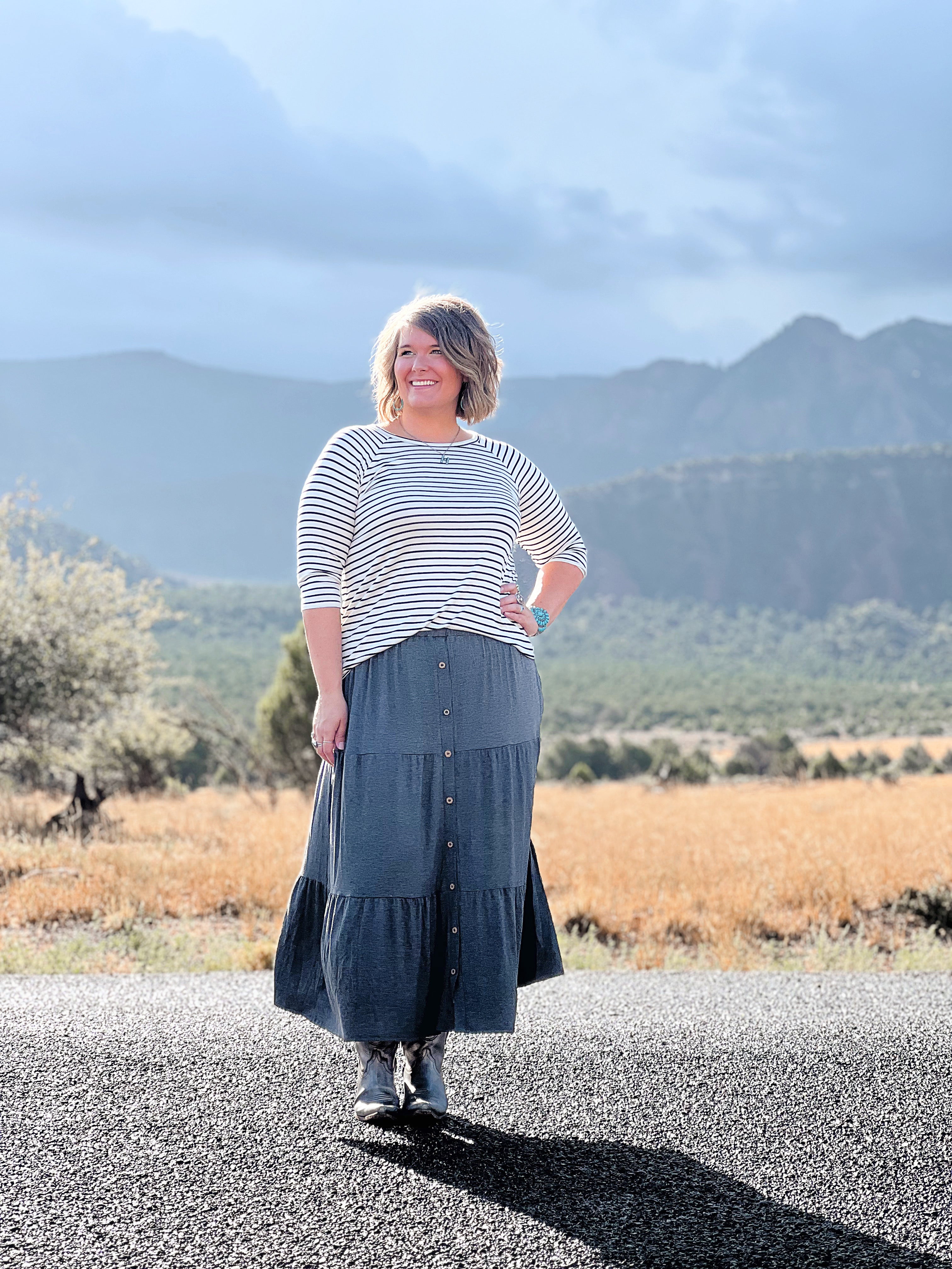 Sweetheart Stripe Top