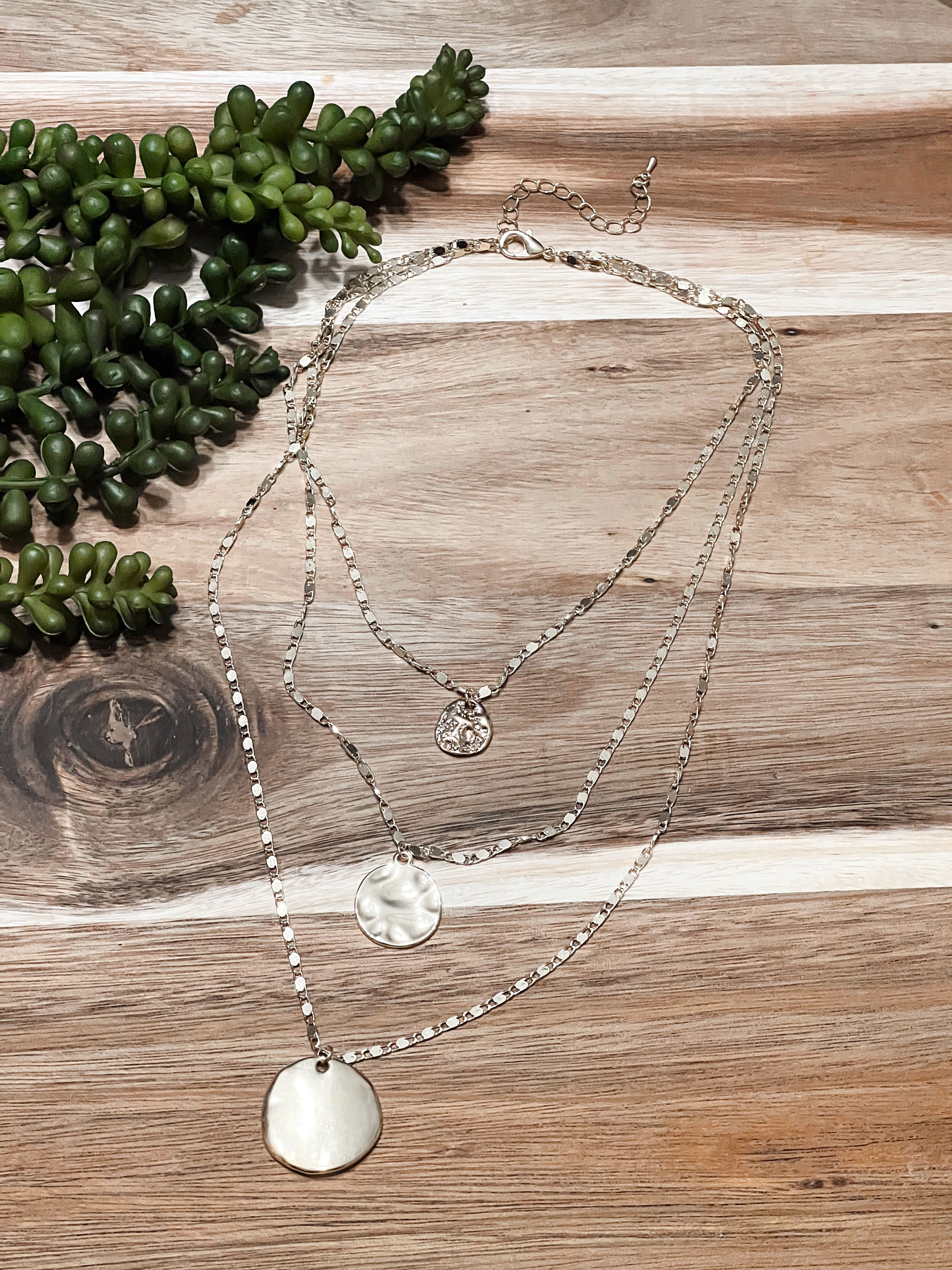 Triple Dipper Necklace