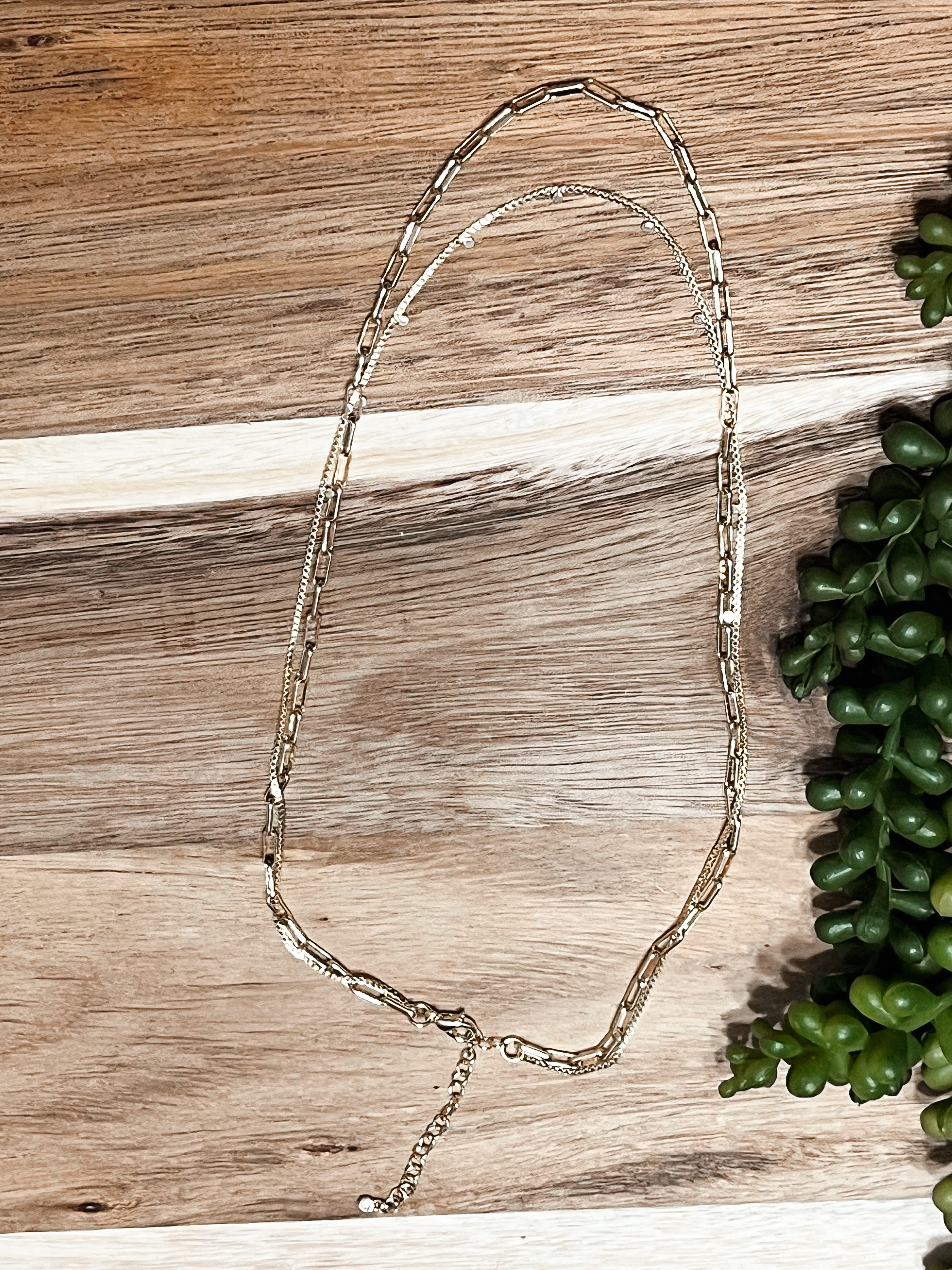 Double Chain Necklace