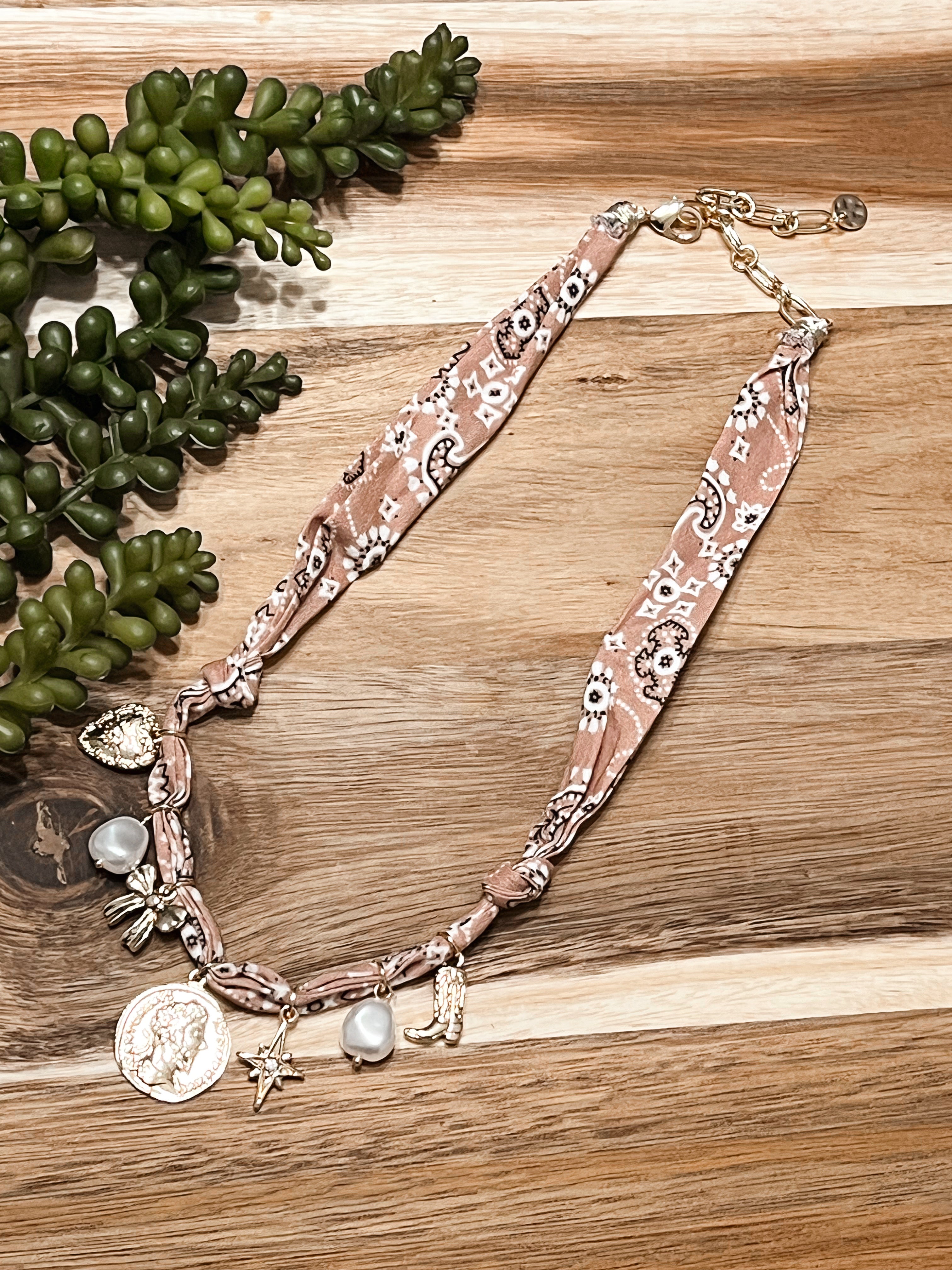 Paisley Charm Necklace