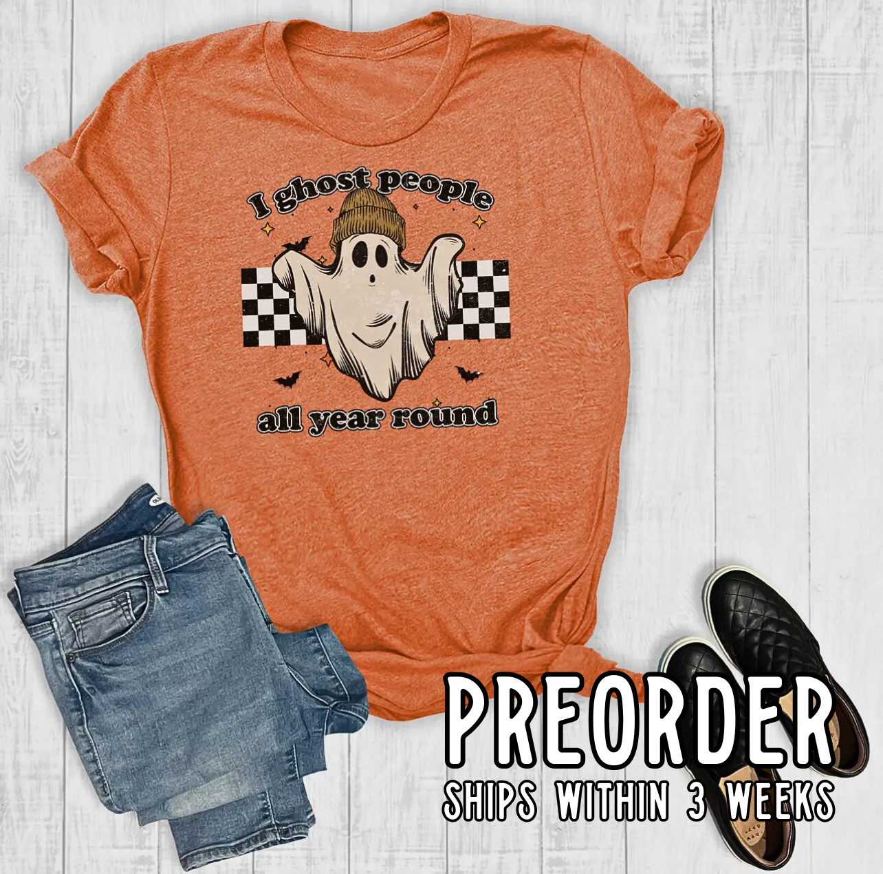 *Preorder* Ghost People Graphic Tee