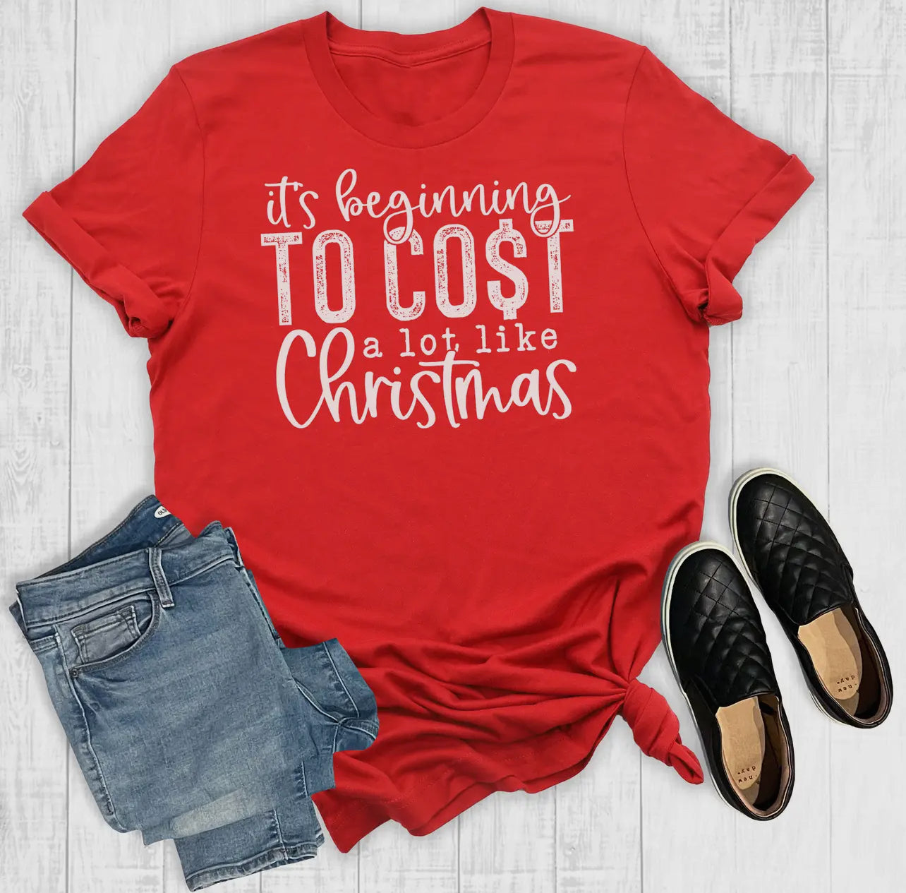 *Preorder* Beginning To Cost A Lot Like Christmas Graphic Tee