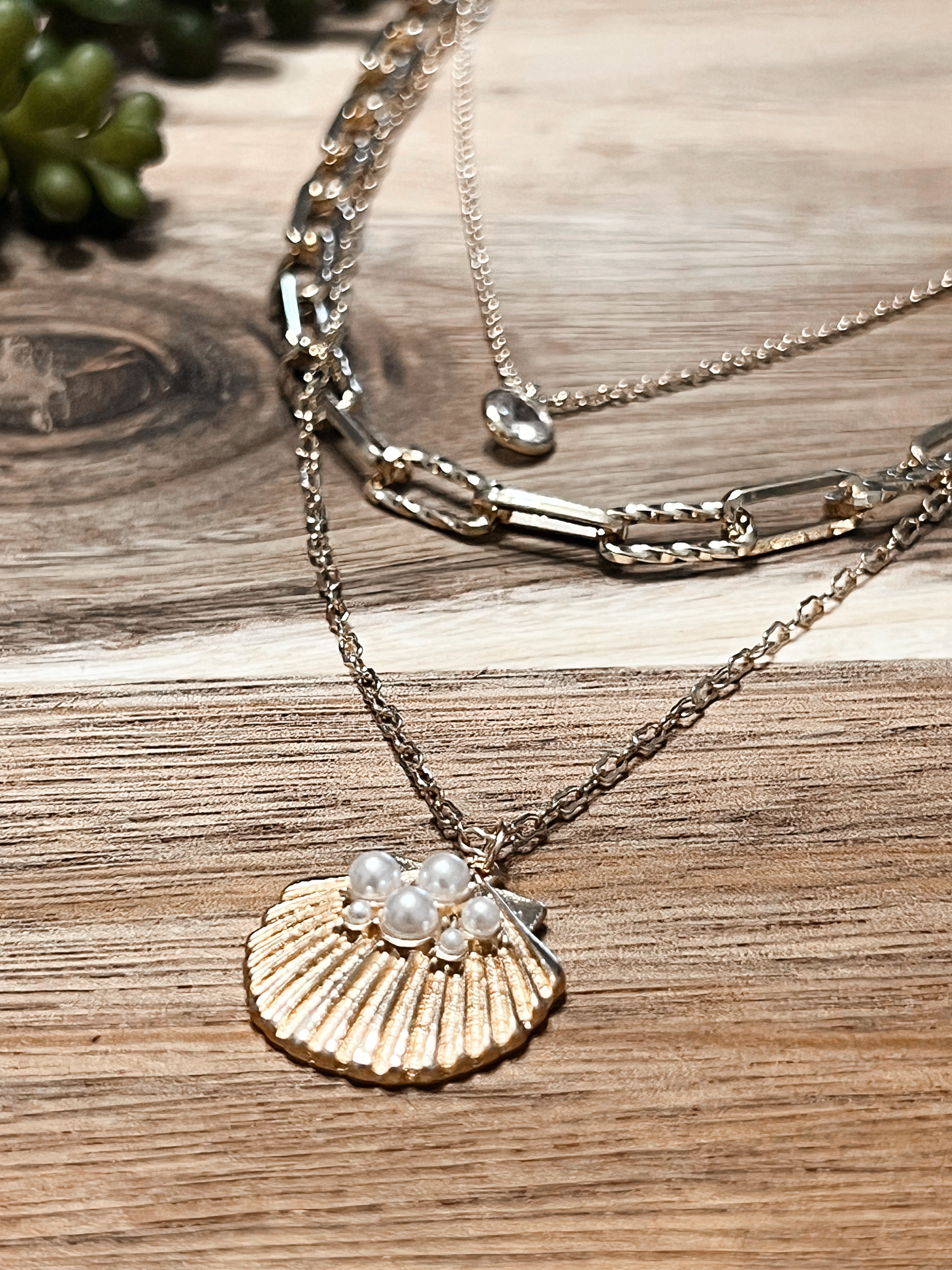Oceanic Layered Necklace
