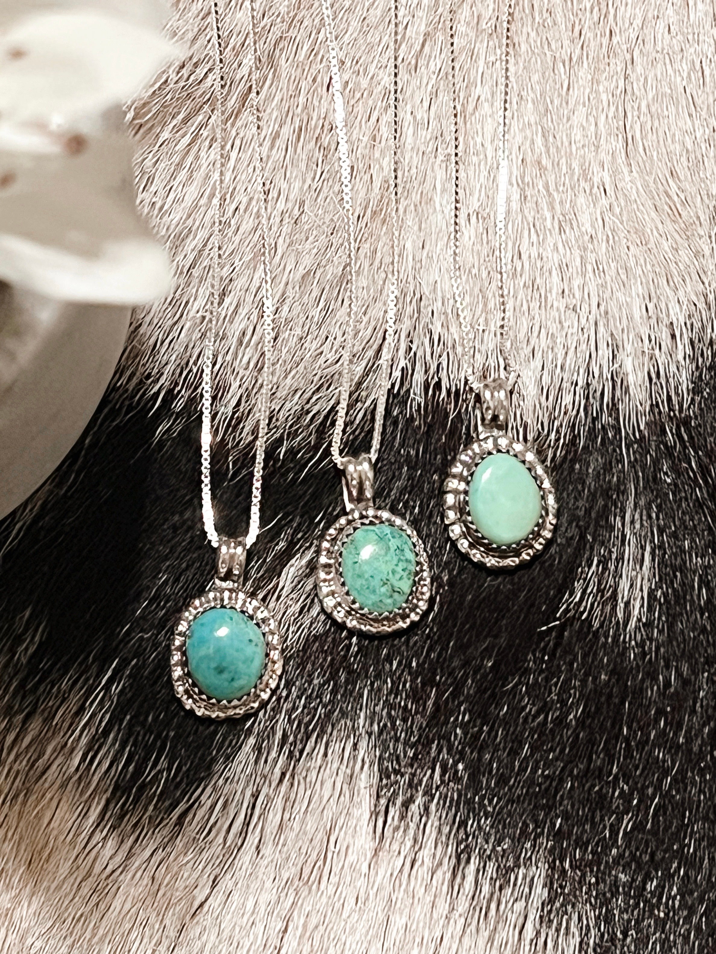 Must Have Turquoise Sterling Silver Necklace