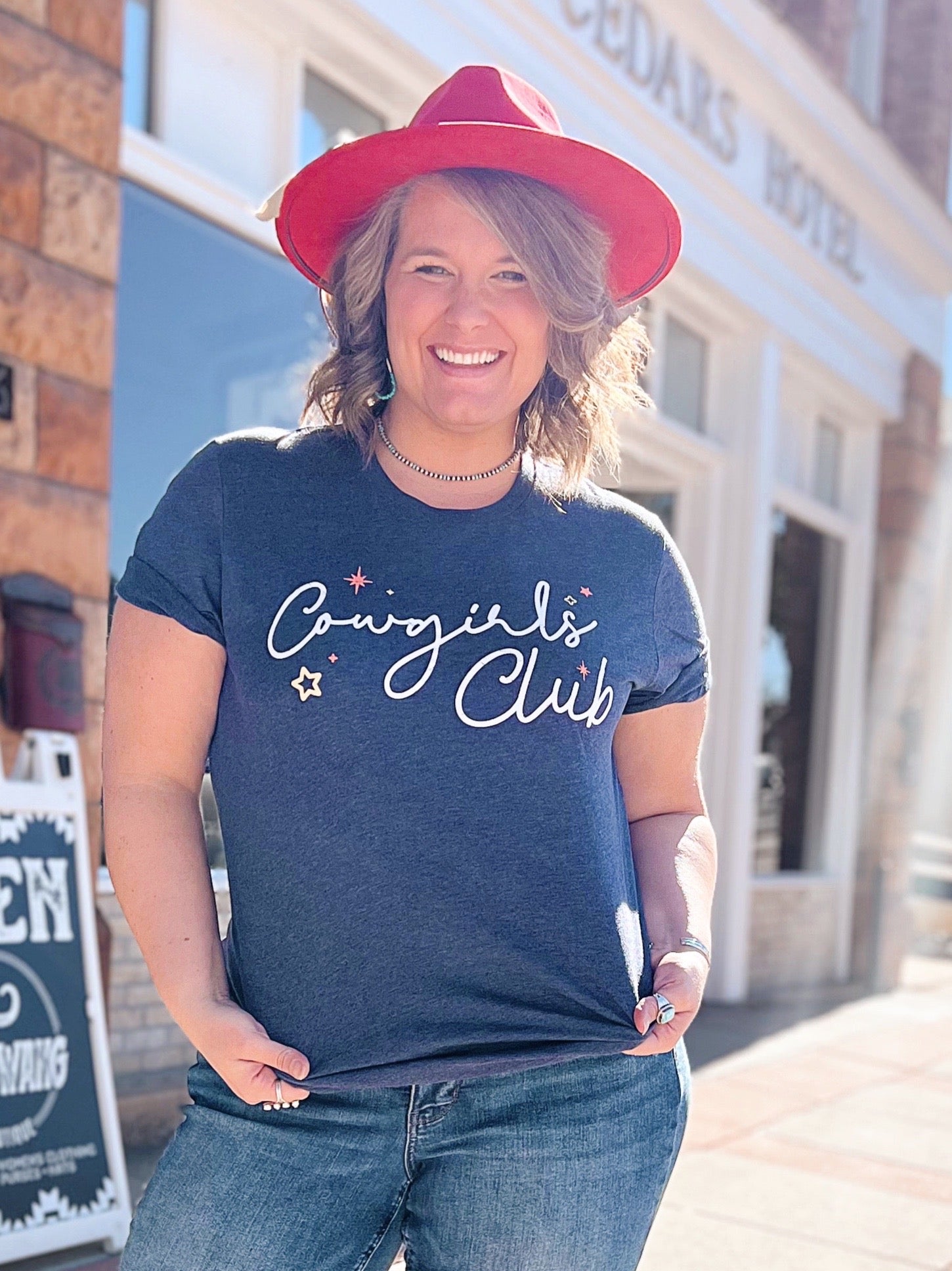 Cowgirls Club Graphic Tee