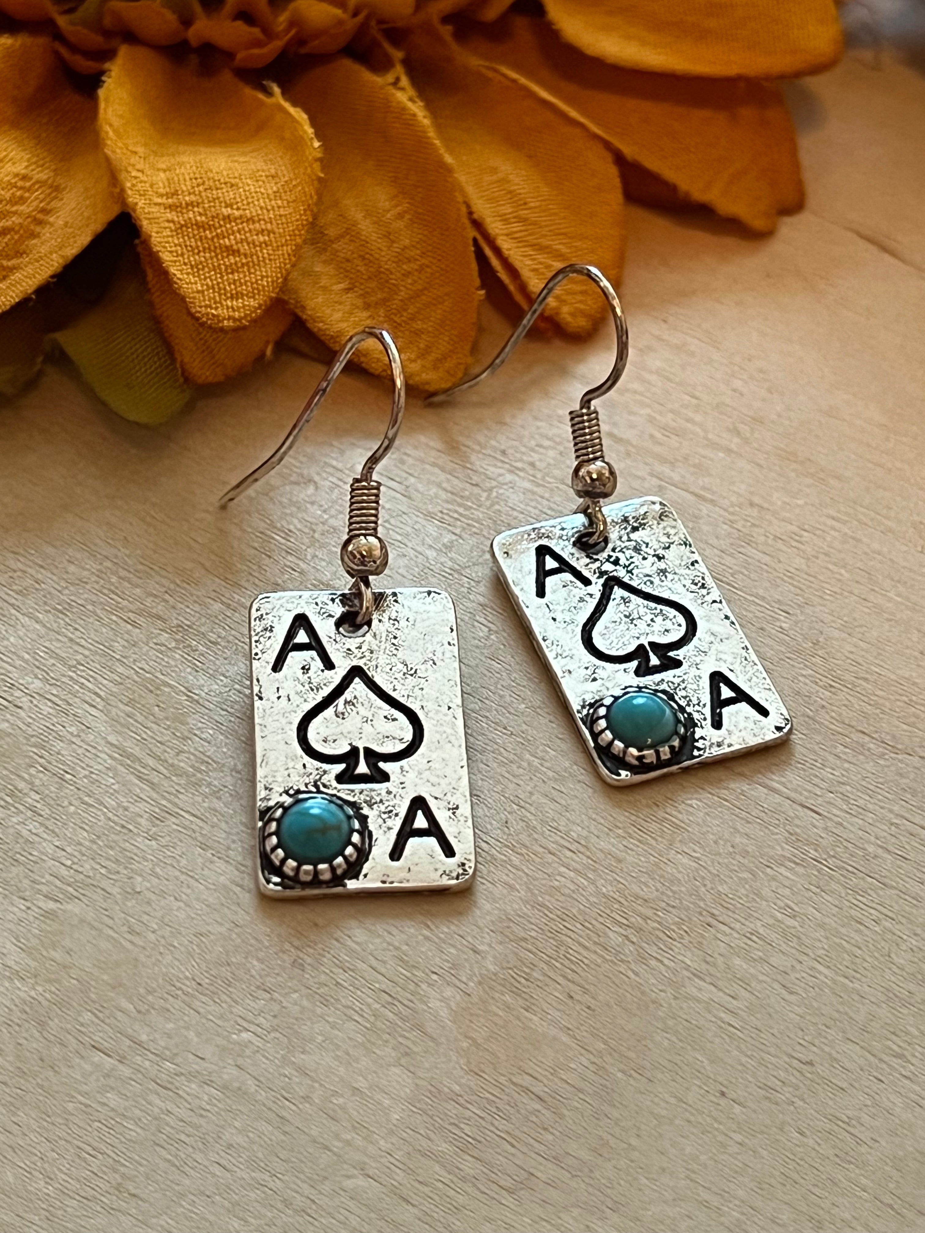 Ace of Spades Earrings