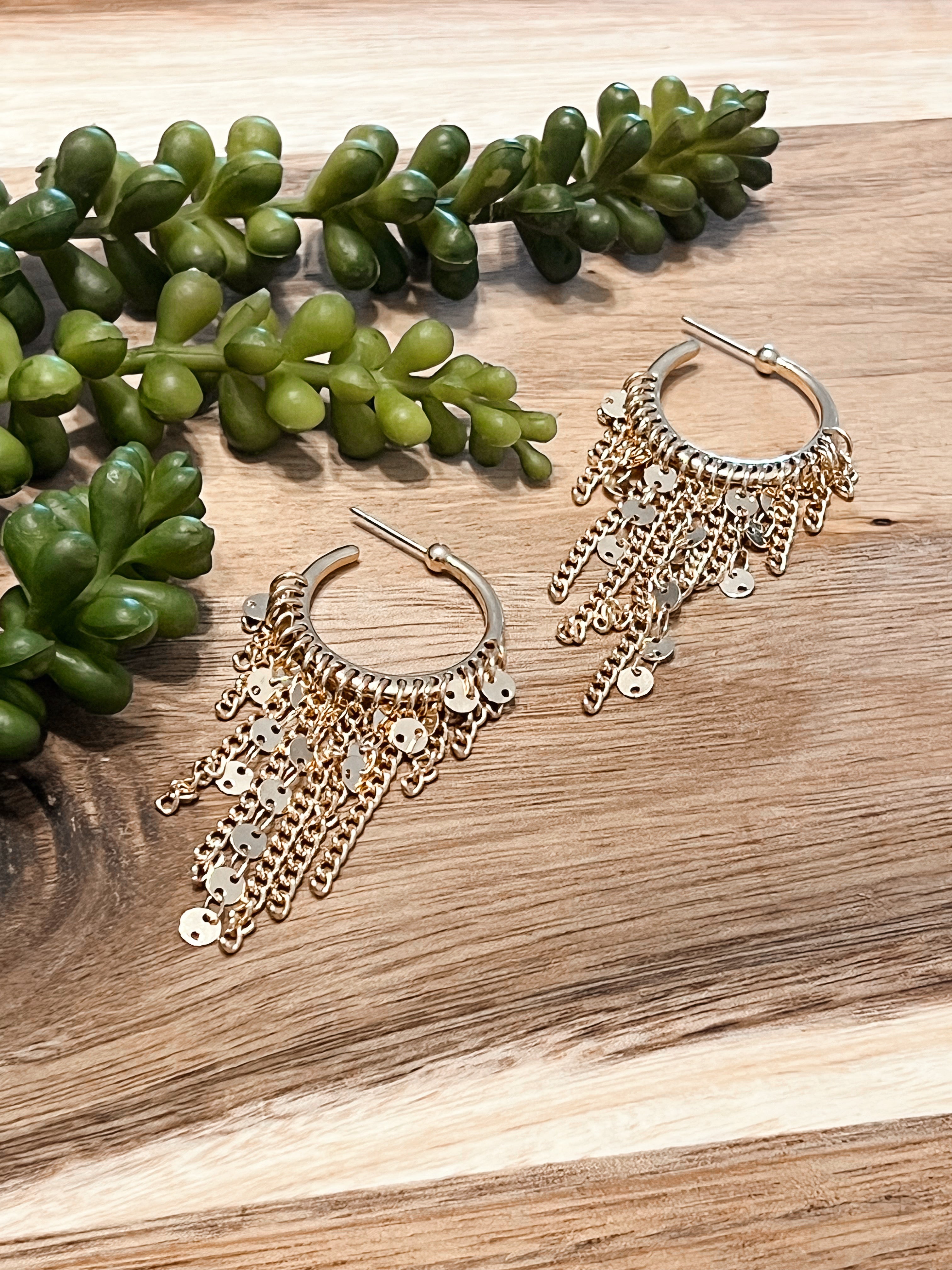 Off The Chain Hoop Earrings