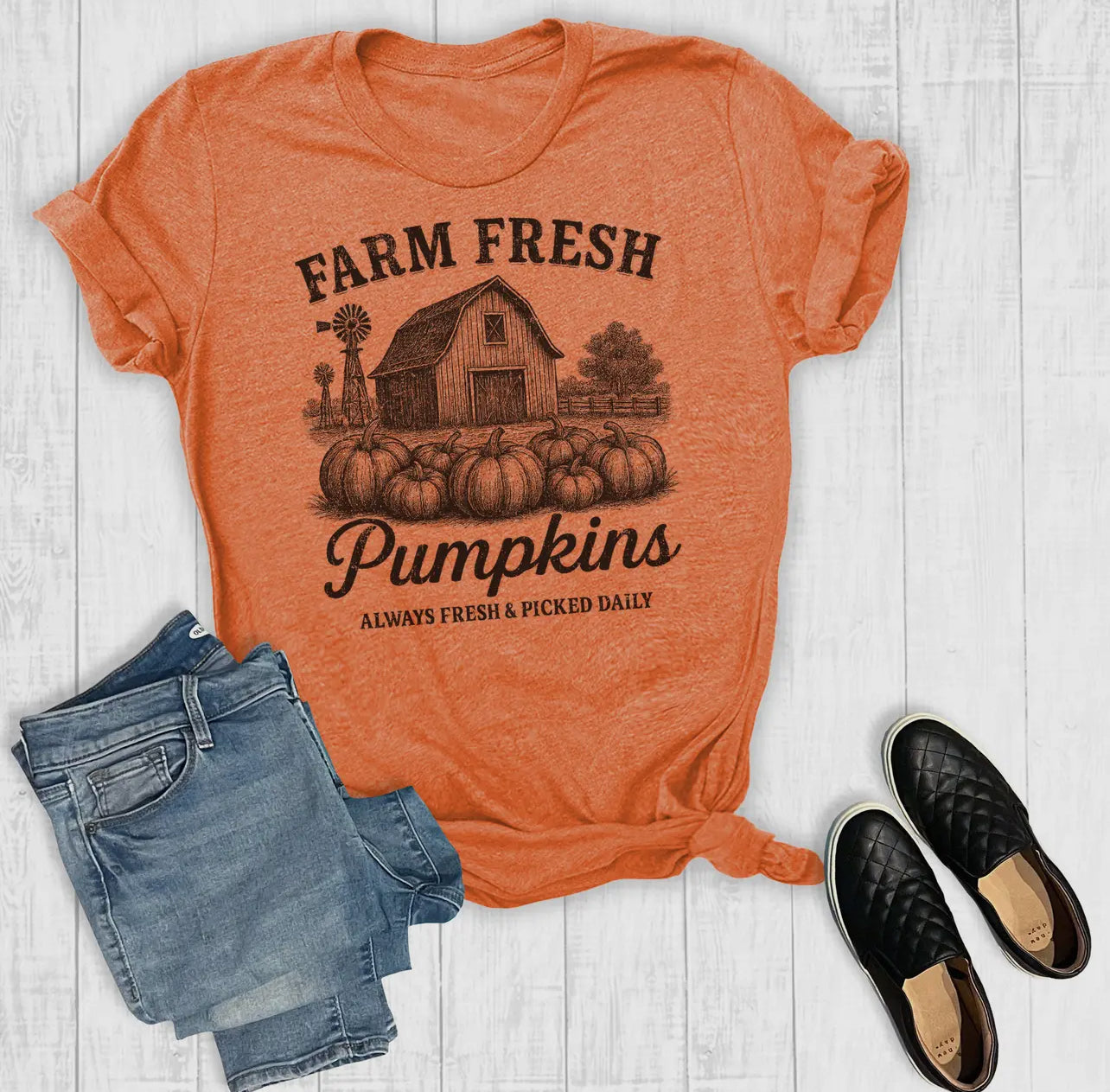 *Preorder* Farm Fresh Pumpkins Graphic Tee