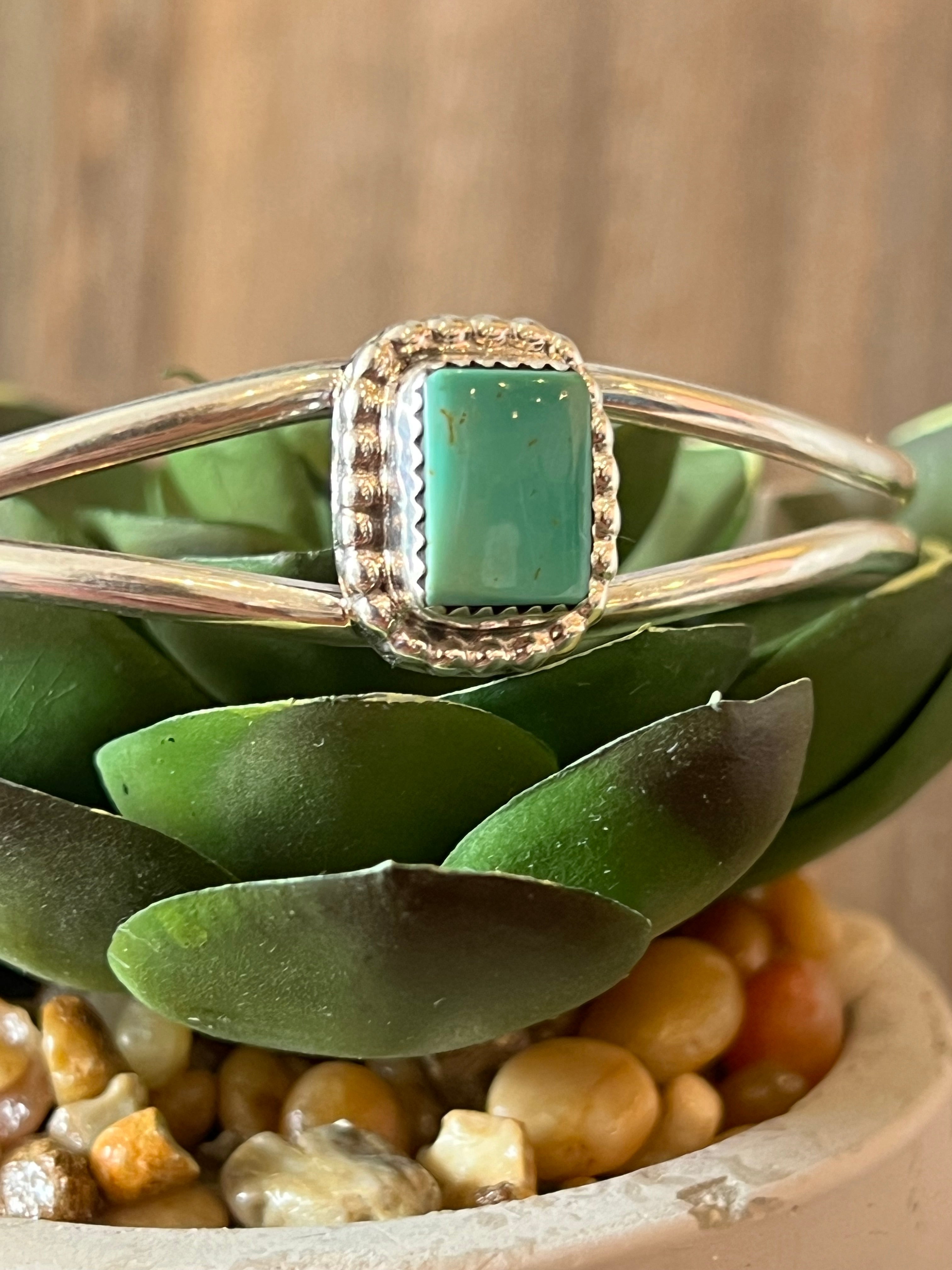 Royal Turquoise Sterling Silver Cuff