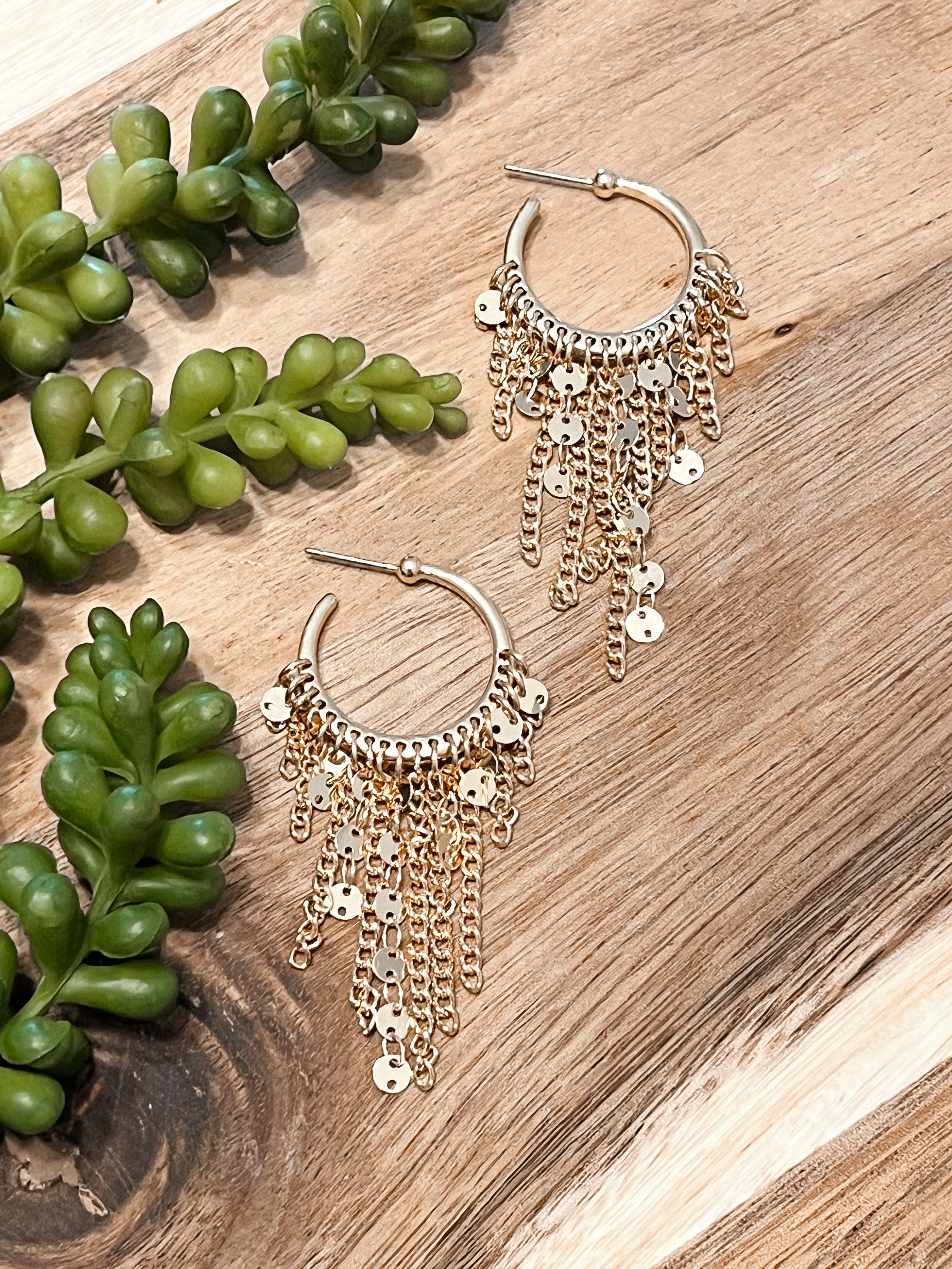 Off The Chain Hoop Earrings