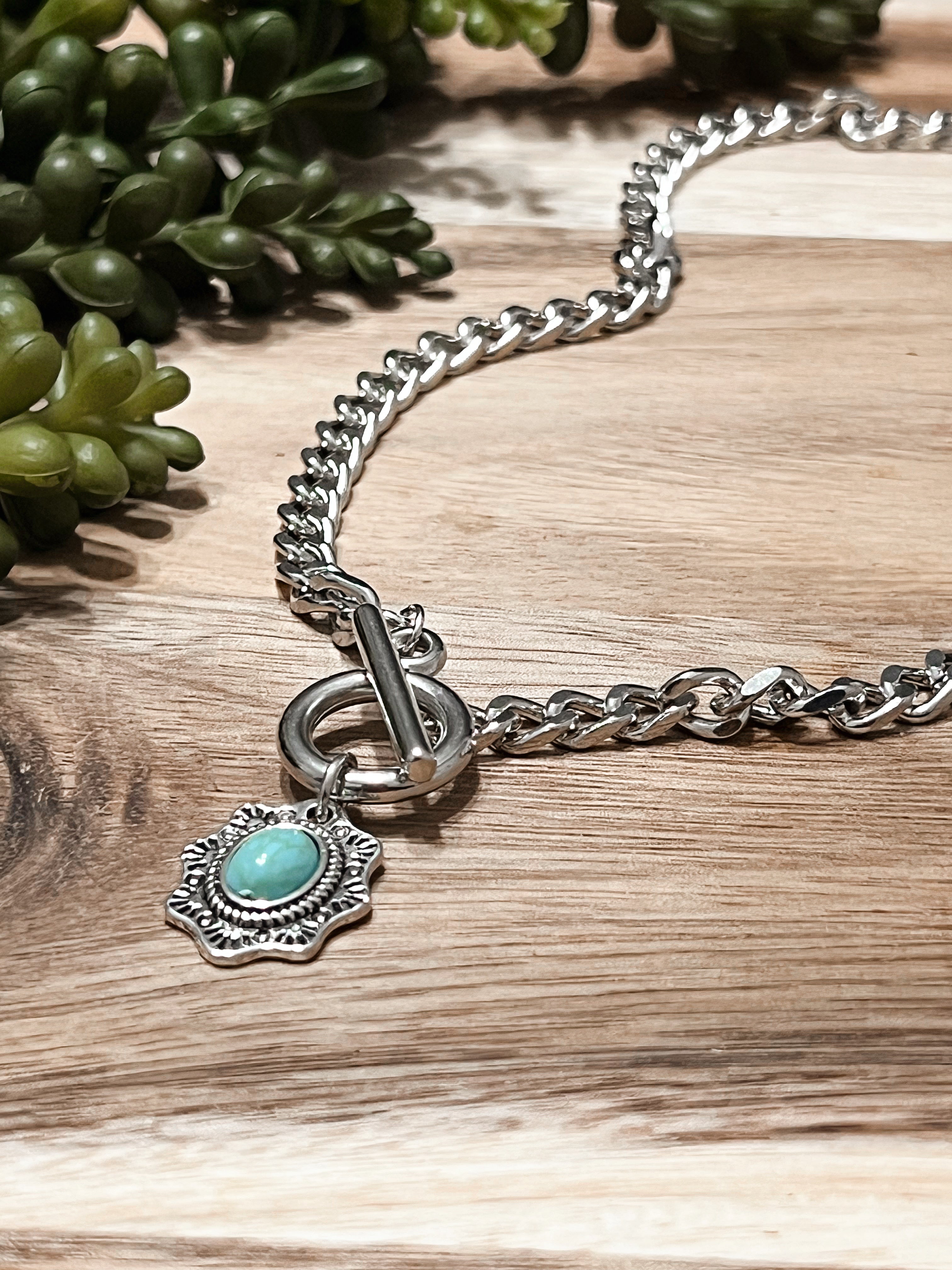 Chunky Concho Necklace