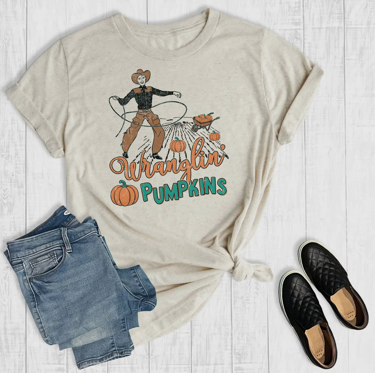 *Preorder* Wranglin’ Pumpkins Graphic Tee