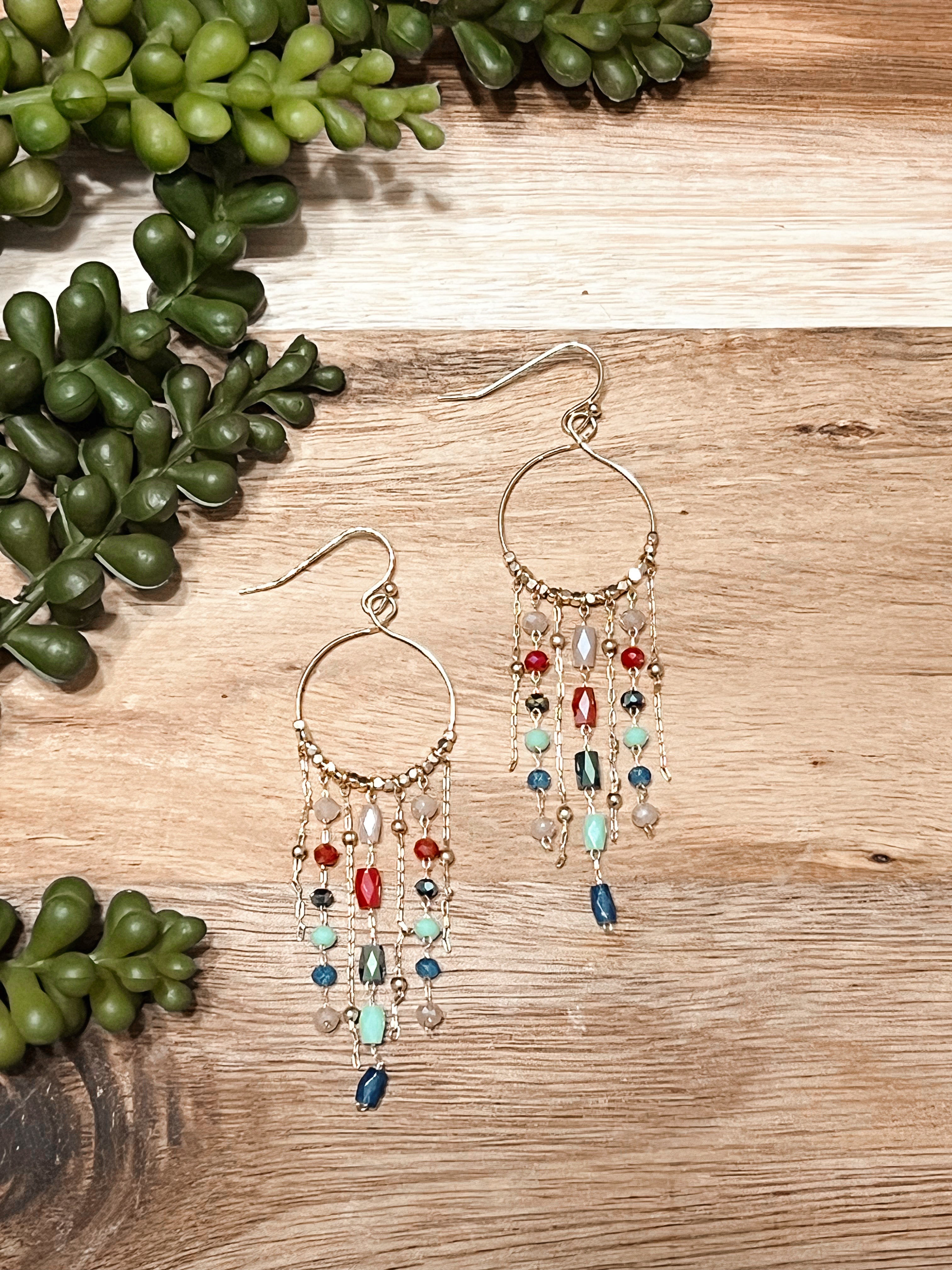 Showgirl Shimmer Earrings