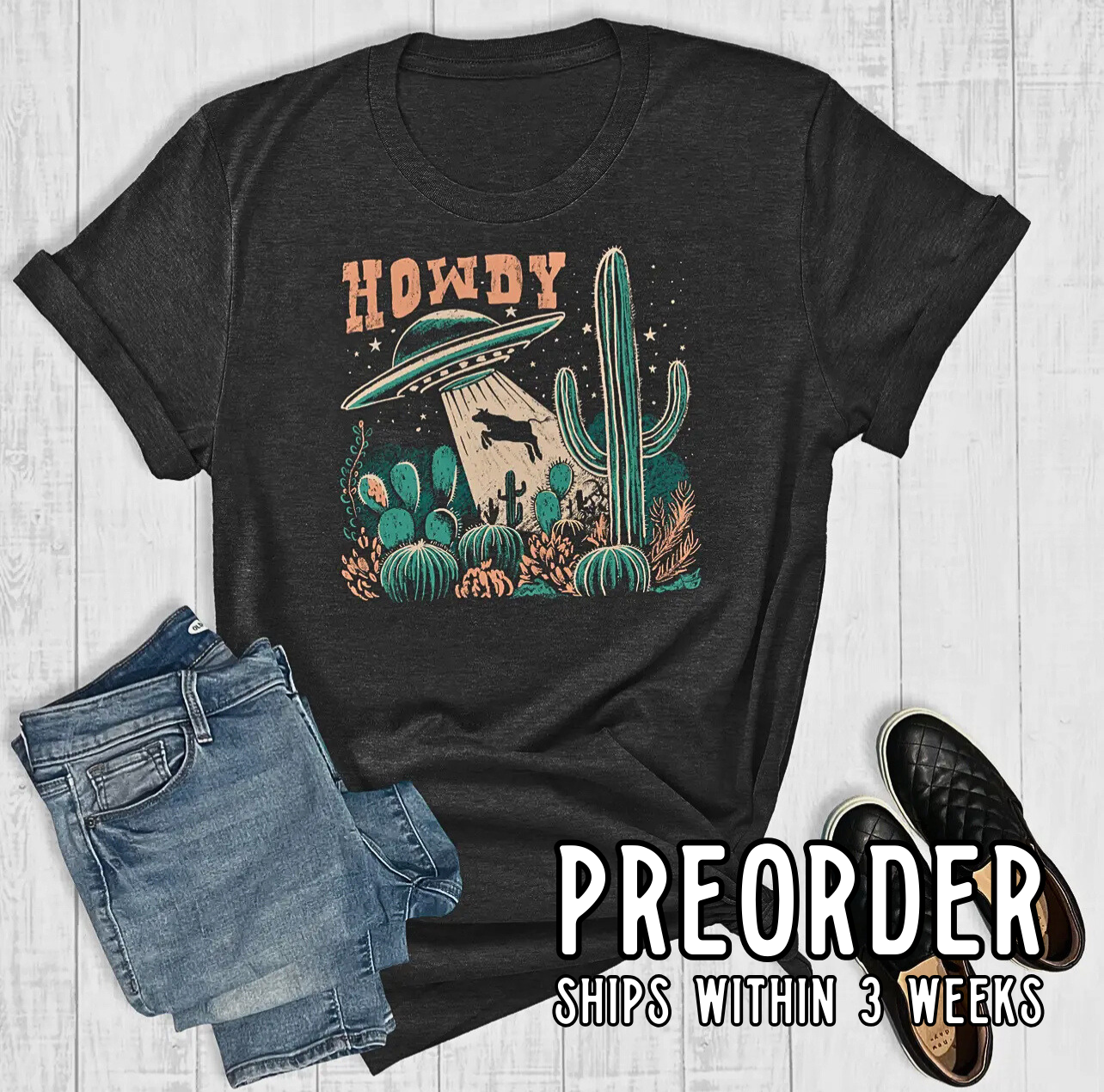 *Preorder* Howdy UFO Graphic Tee
