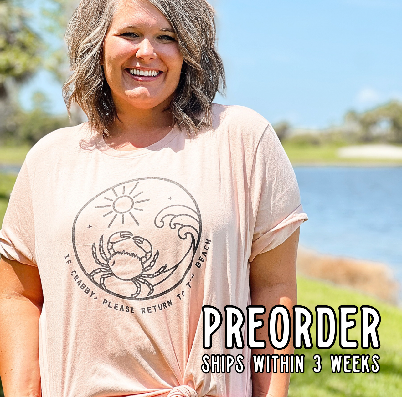 *Preorder* If Crabby Please Return To The Beach Graphic Tee