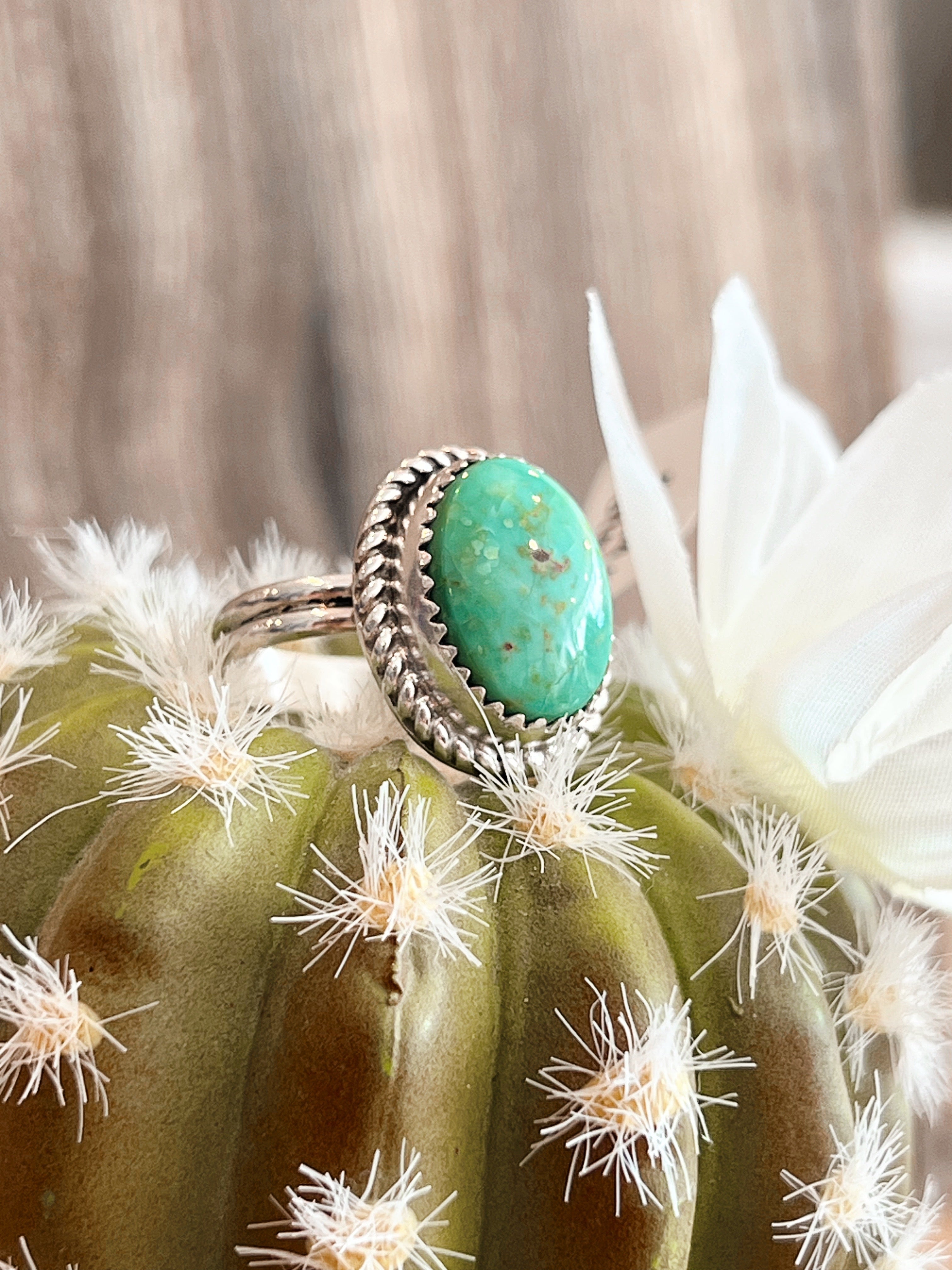Oval Obsessed Turquoise Sterling Silver Ring