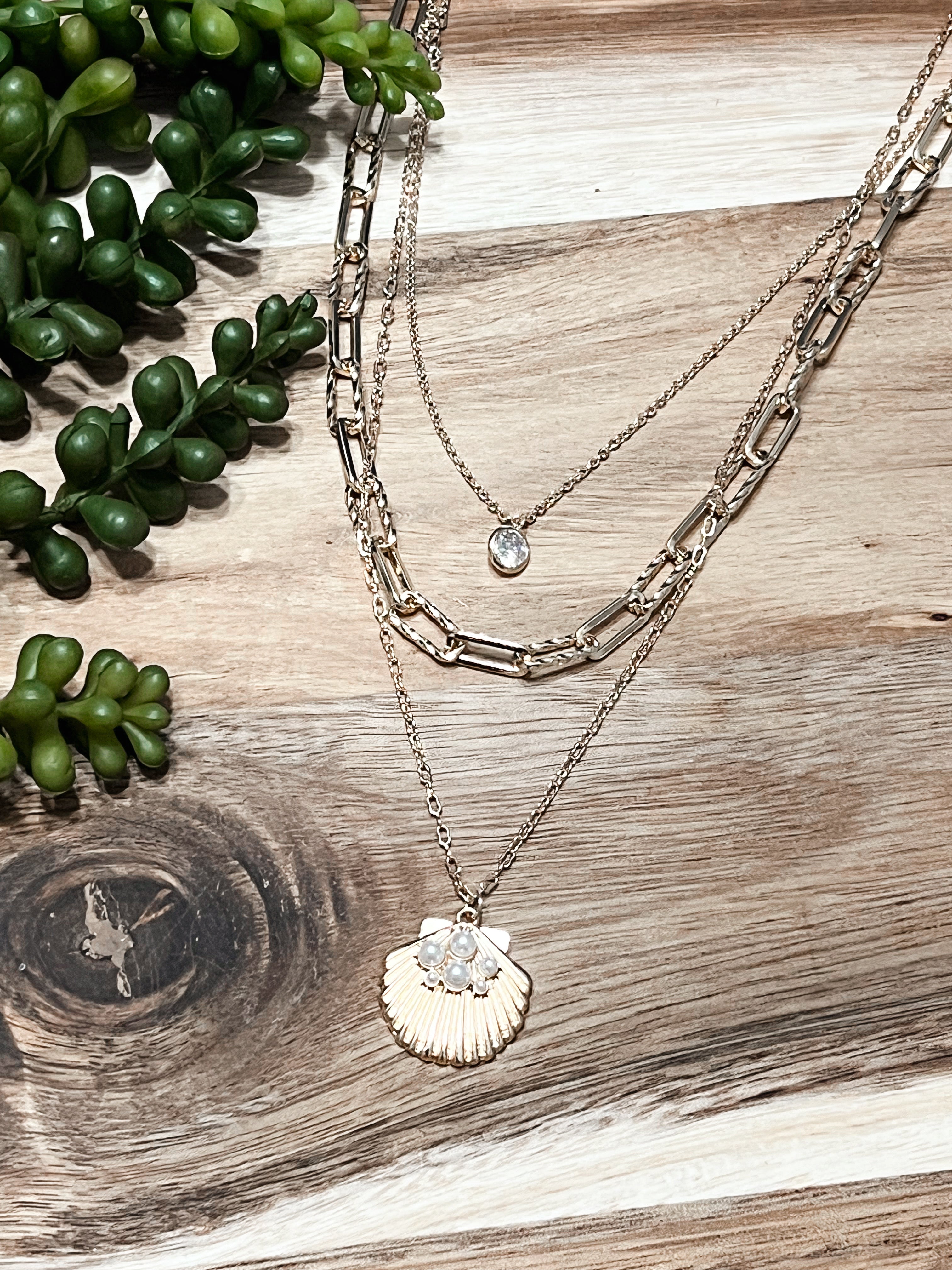 Oceanic Layered Necklace