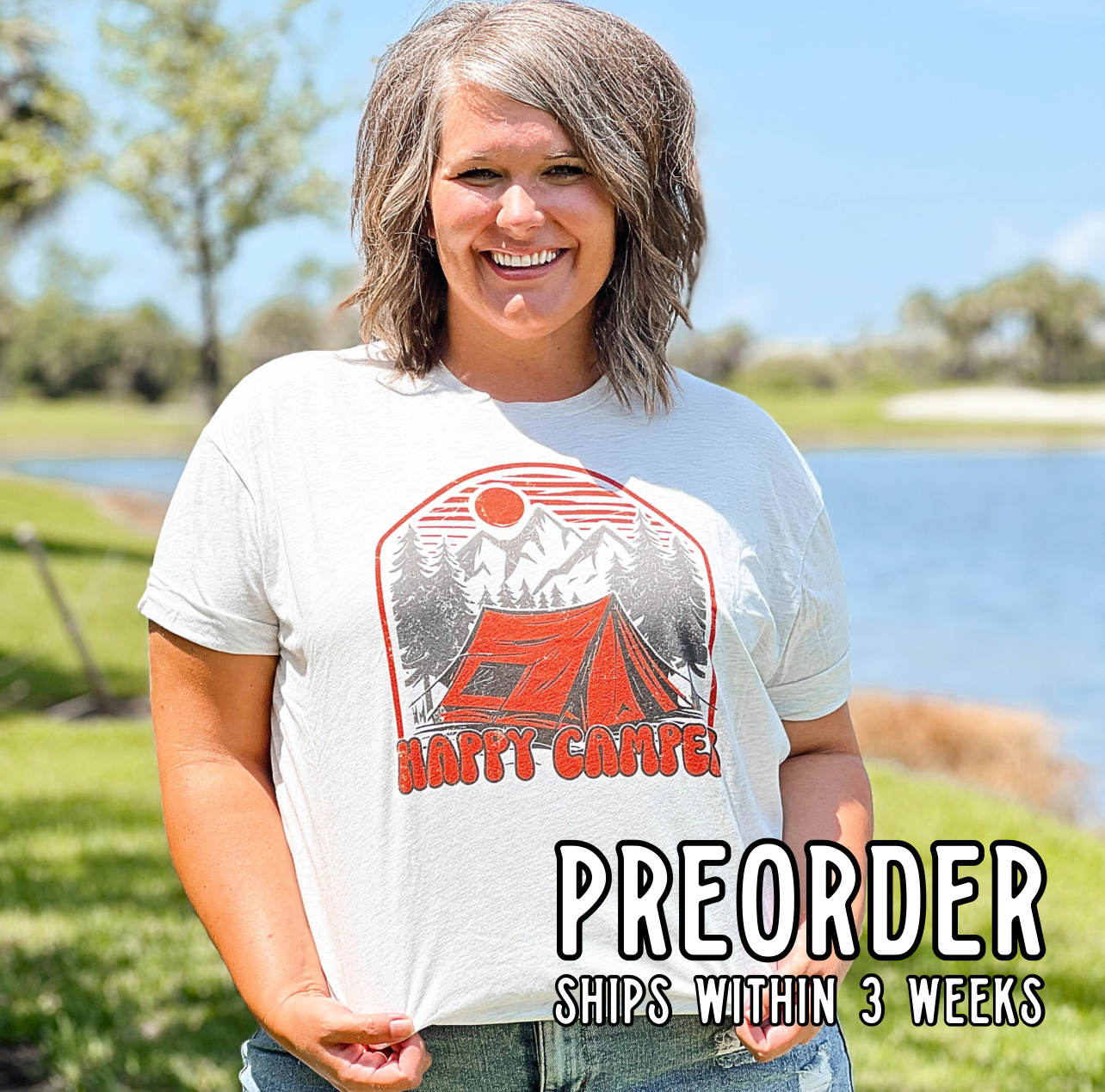 *Preorder* Happy Camper Graphic Tee