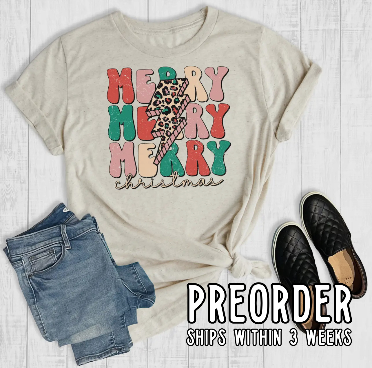 *Preorder* Bolty Christmas Graphic Tee