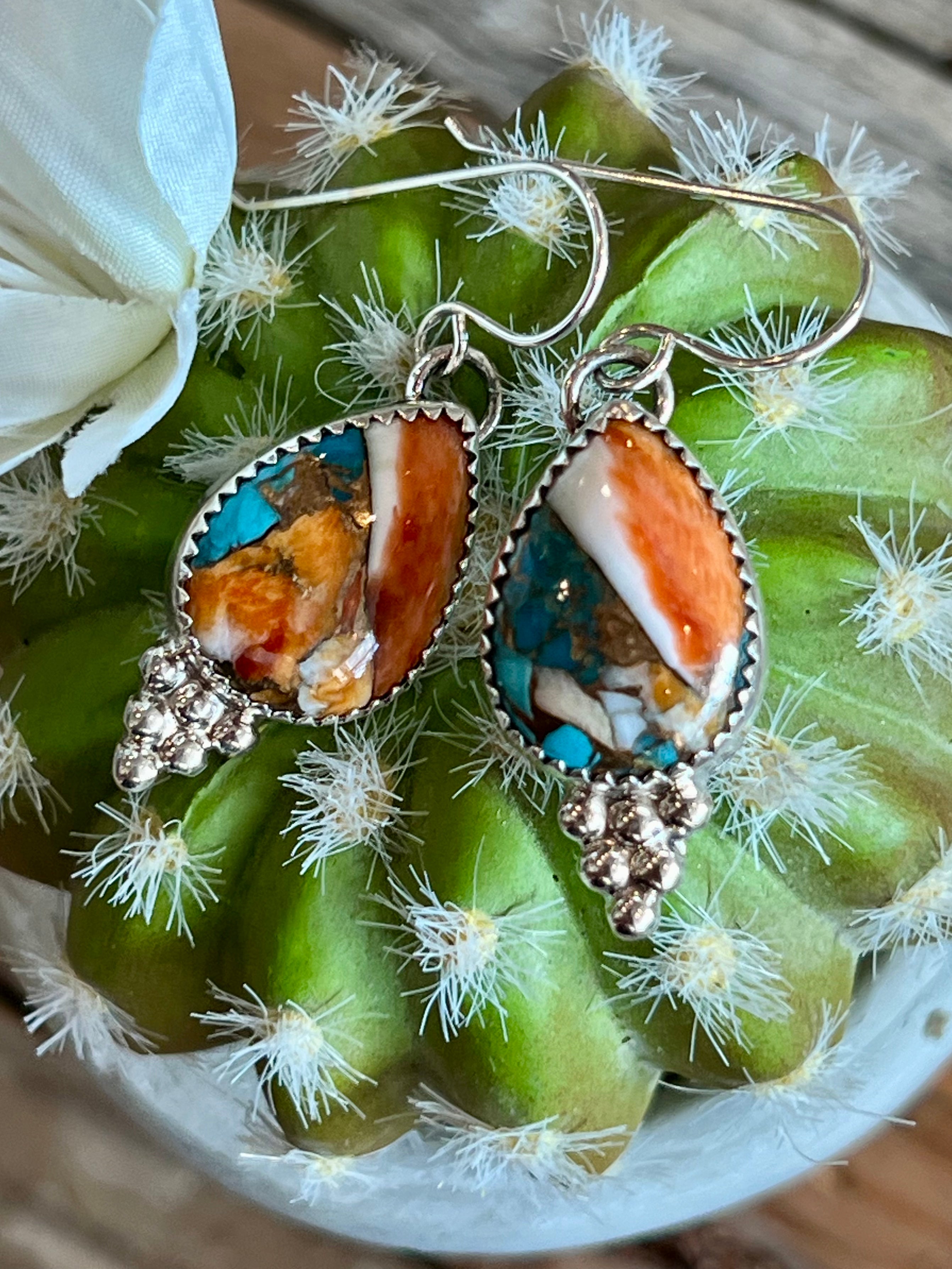 Magical Mojave Turquoise Sterling Silver Earrings