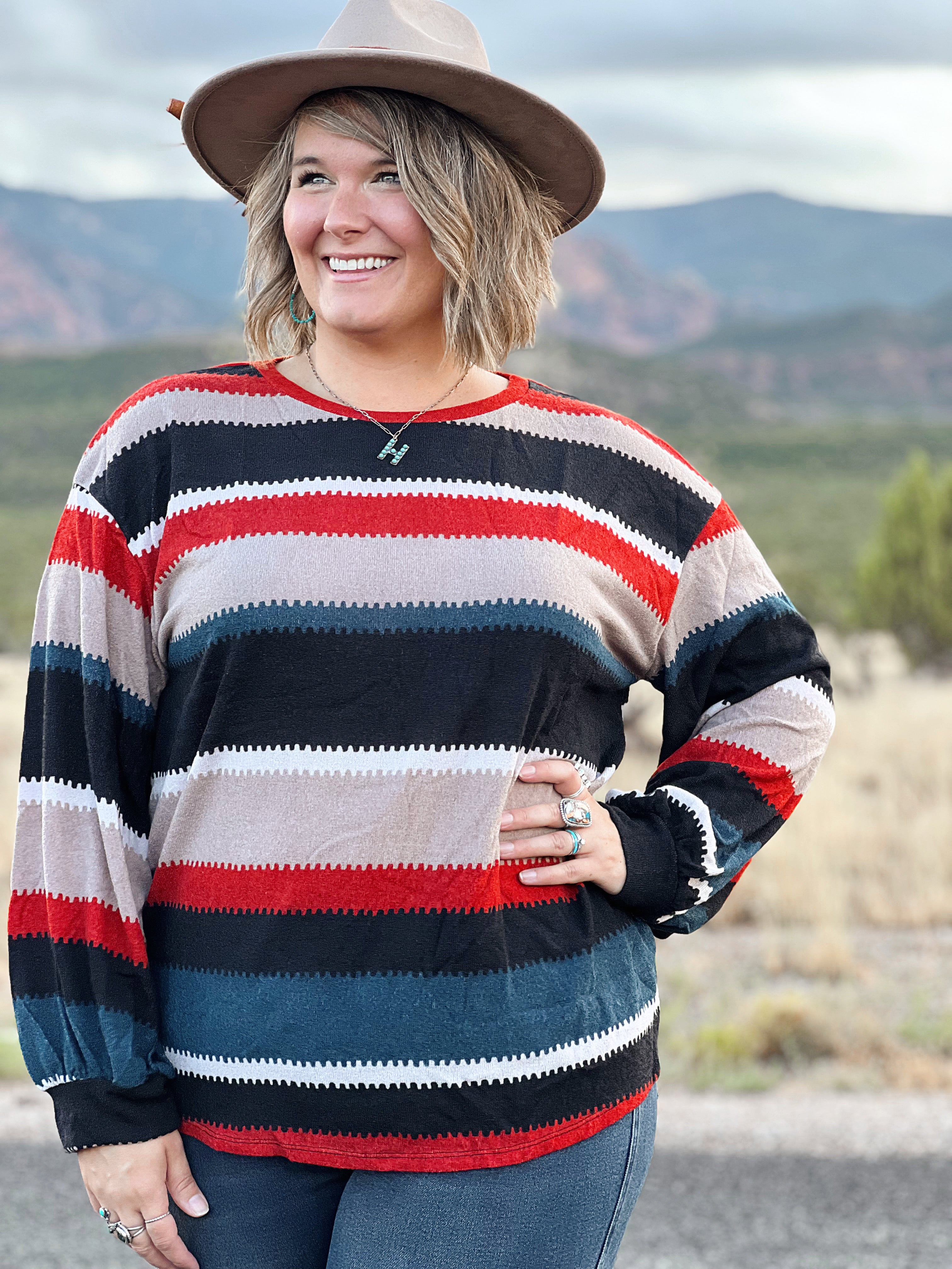 Sedona Striped Sweater