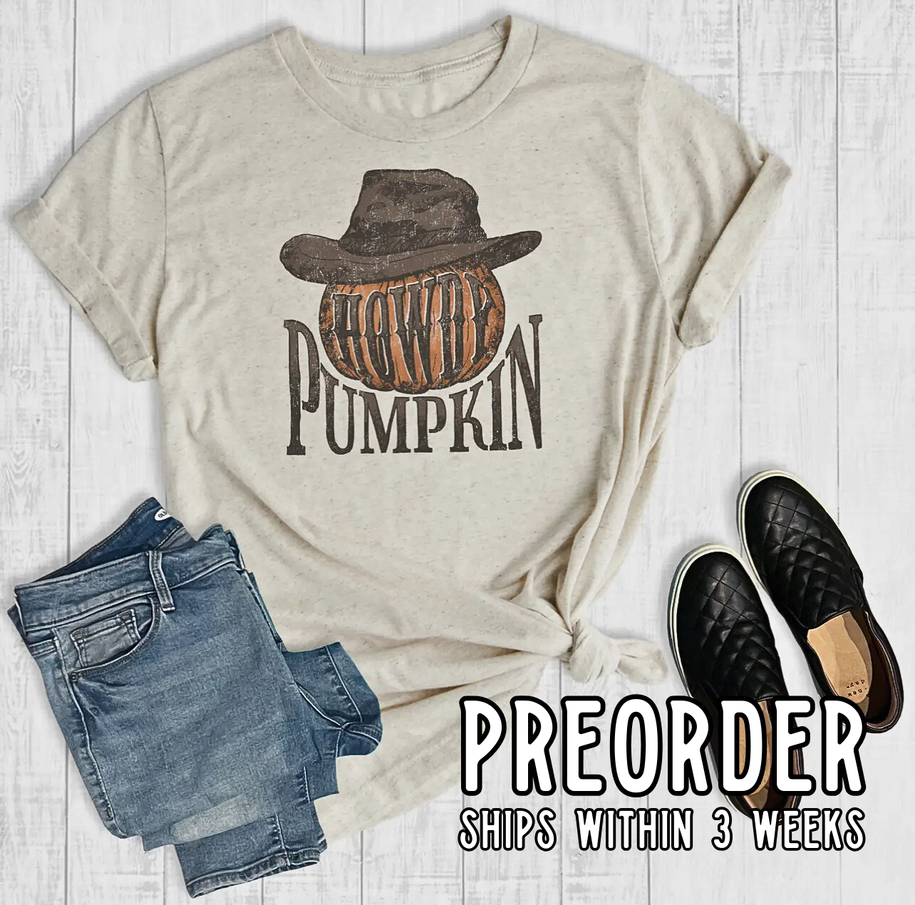 *Preorder* Howdy Pumpkin Graphic Tee