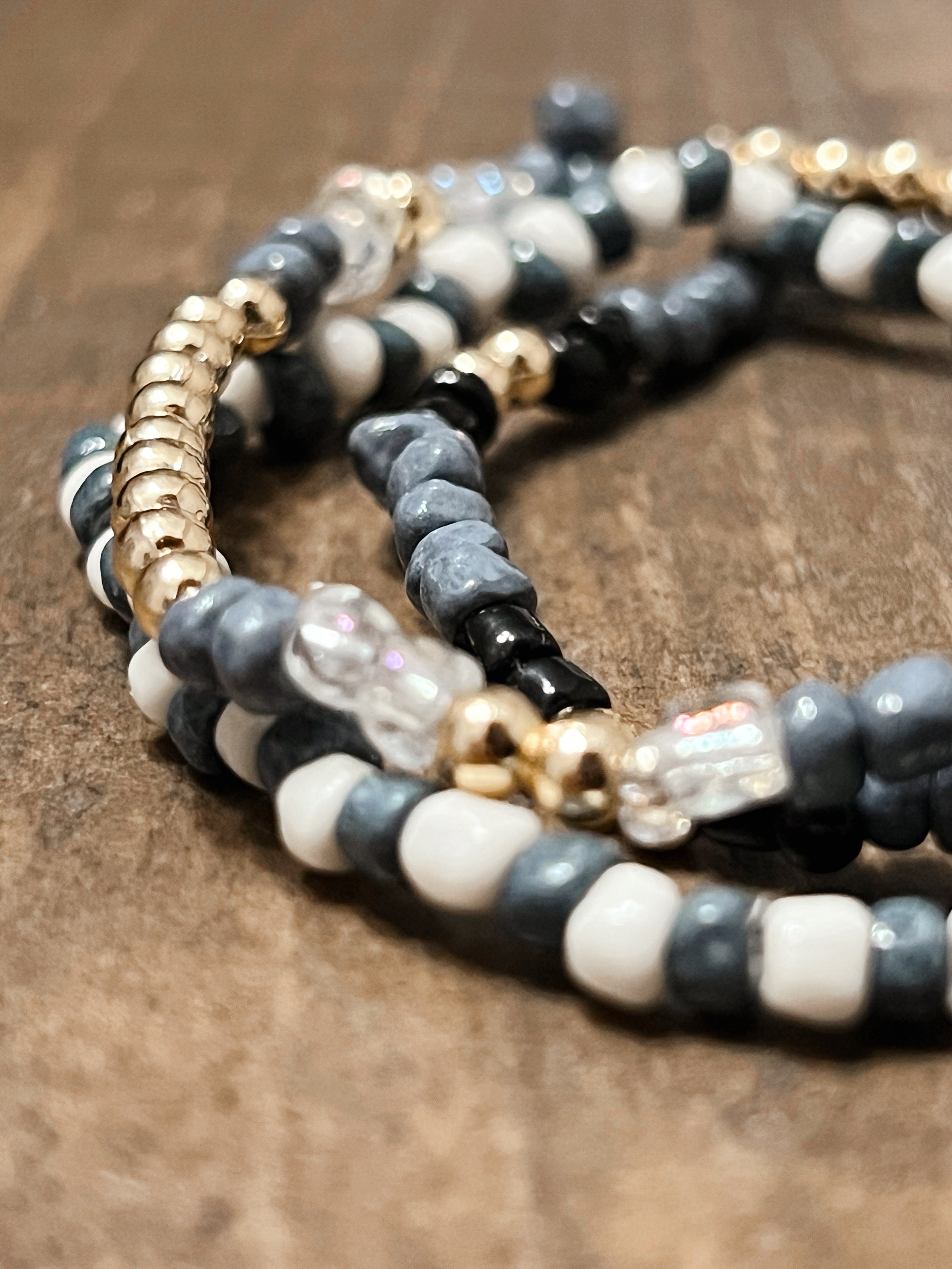 Blue Moon Trio Set Bracelet