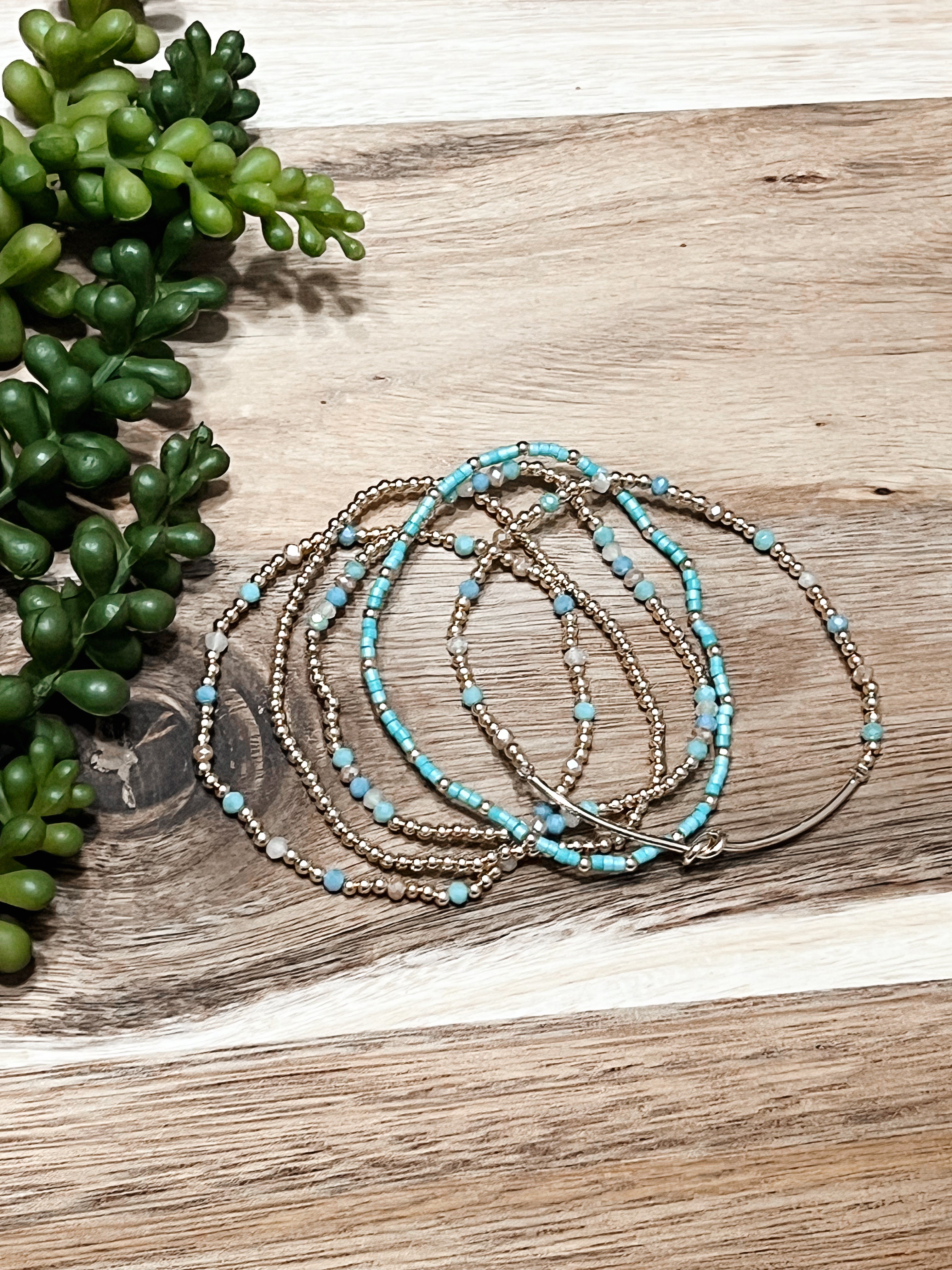 Dainty Ocean Set Bracelet