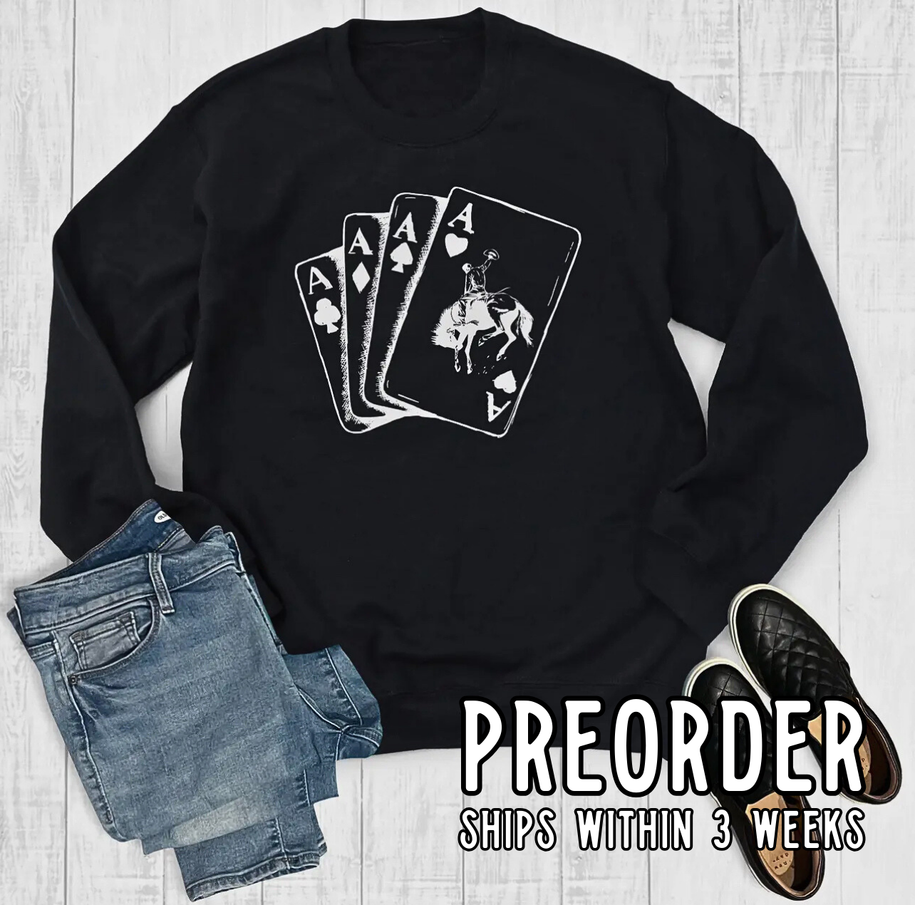 *Preorder* Ace In The Hole Graphic Sweatshirt