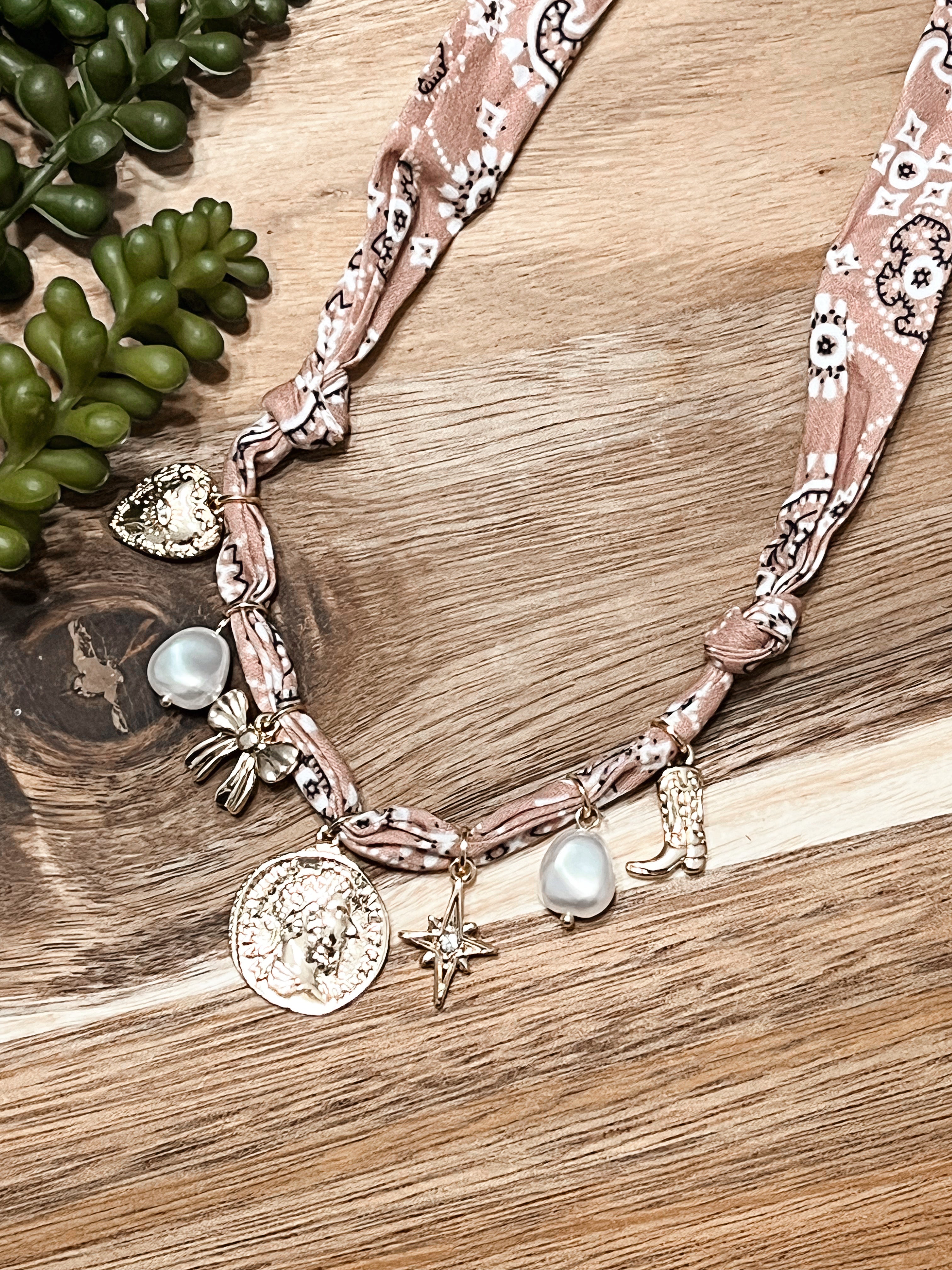 Paisley Charm Necklace