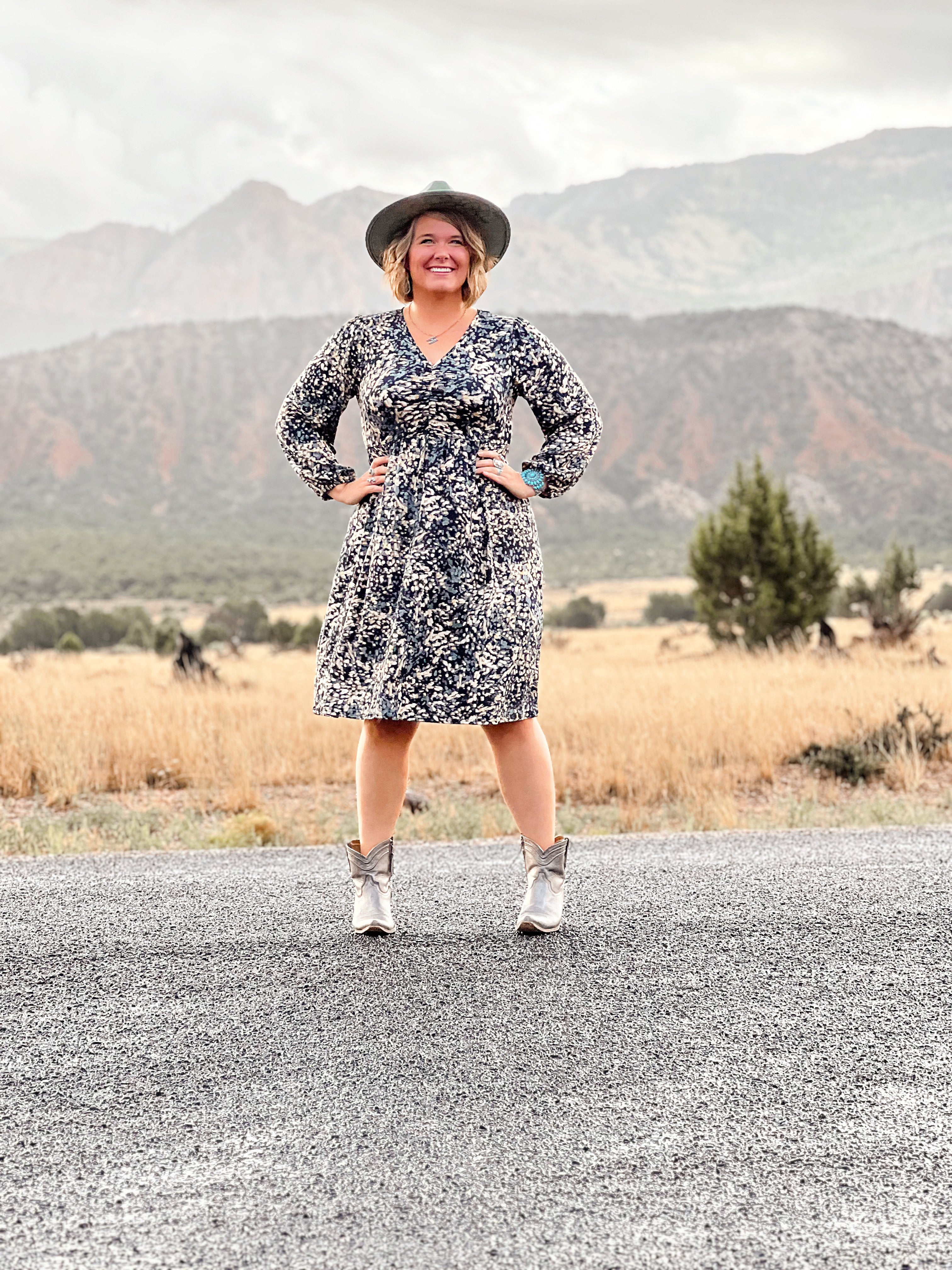 Sage Desert Midi Dress