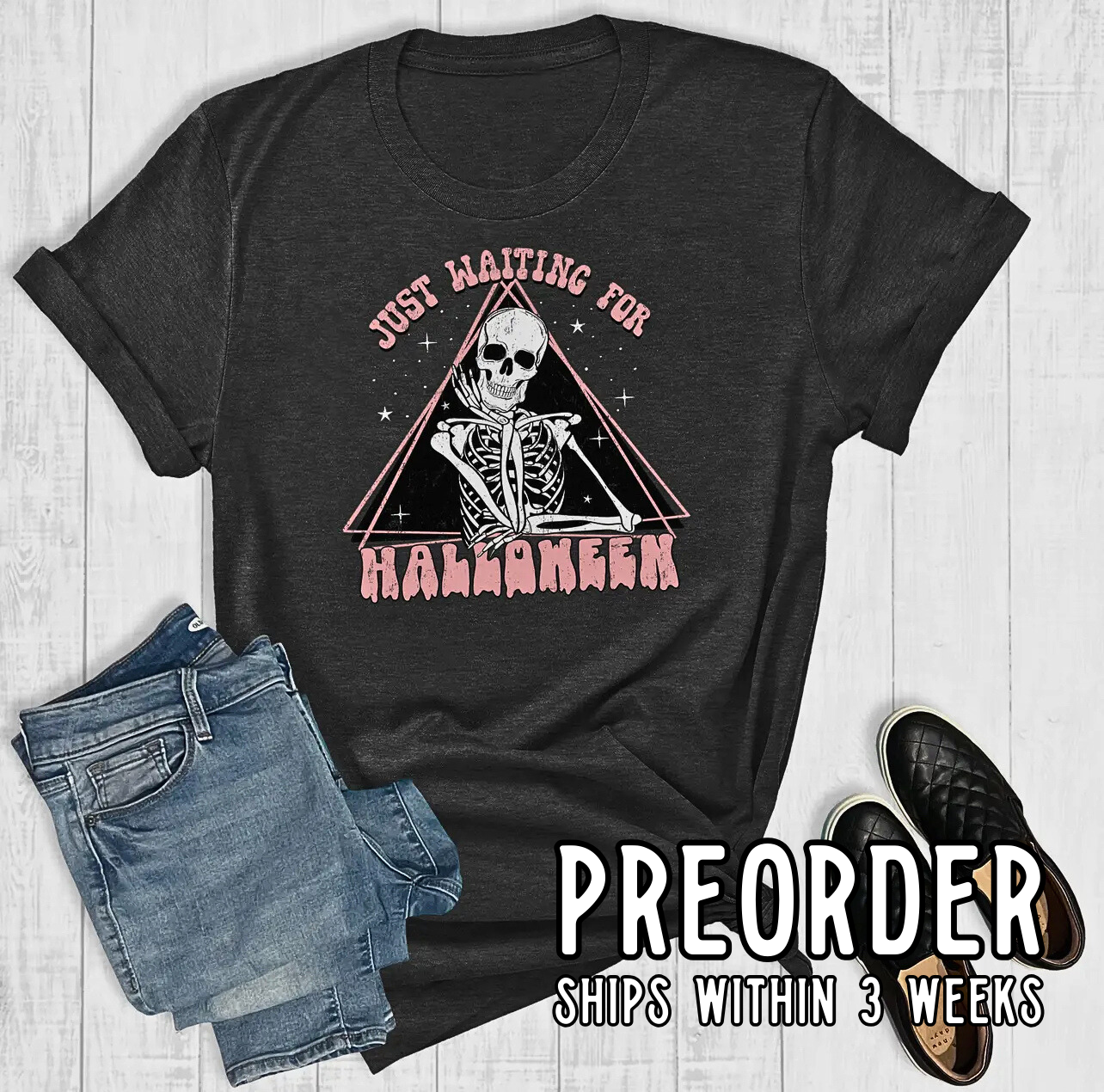 *Preorder* Waiting For Halloween Graphic Tee