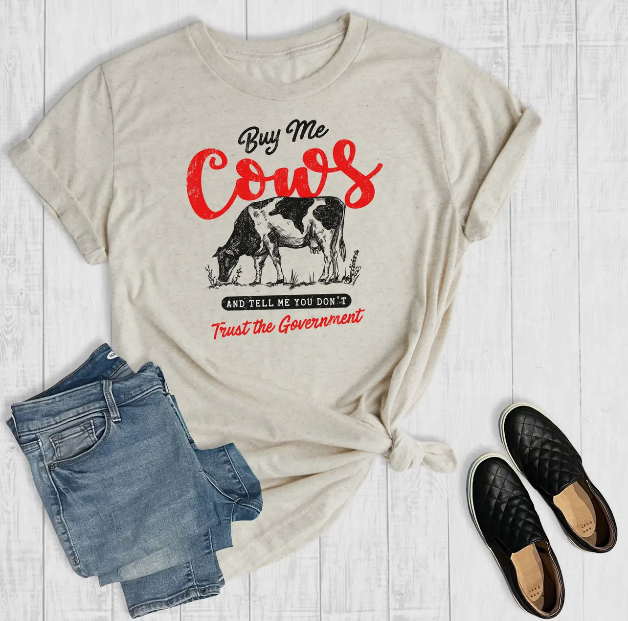 *Preorder* Buy Me Cows Graphic Tee