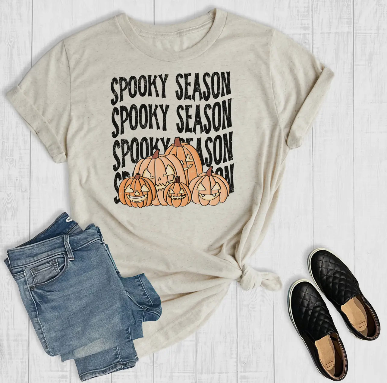 *Preorder* Spooky Season Stack Graphic Tee