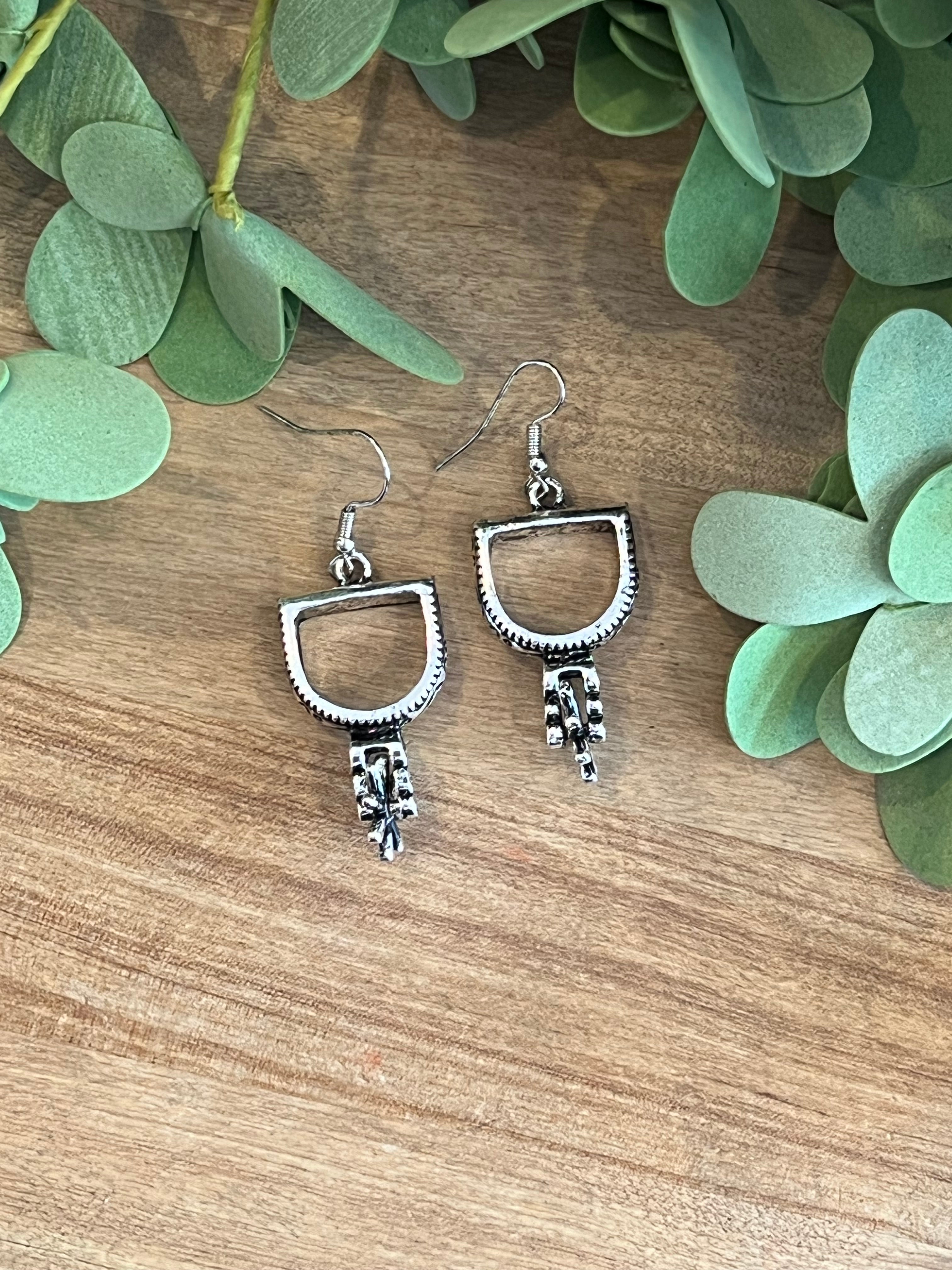 Sassy Spur Dangle Earrings