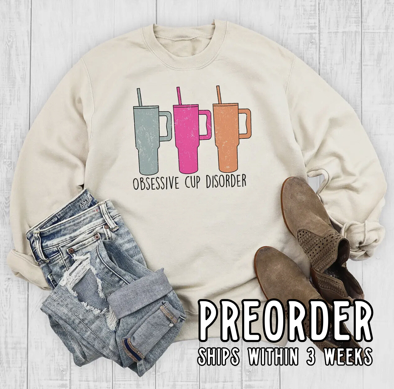*Preorder* Obsessive Cup Disorder Graphic Sweatshirt