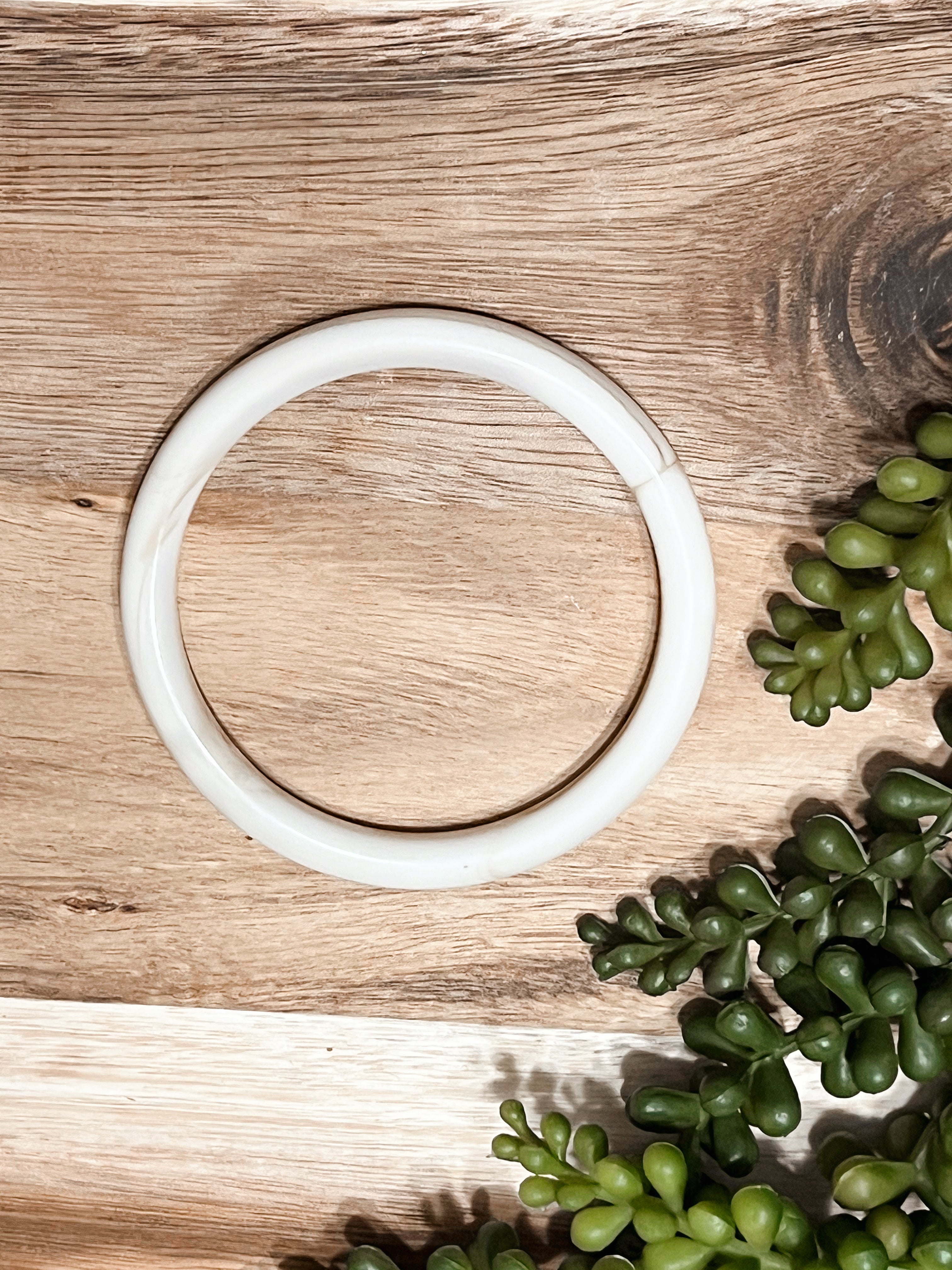 Coffee Creamer Bangle Bracelet