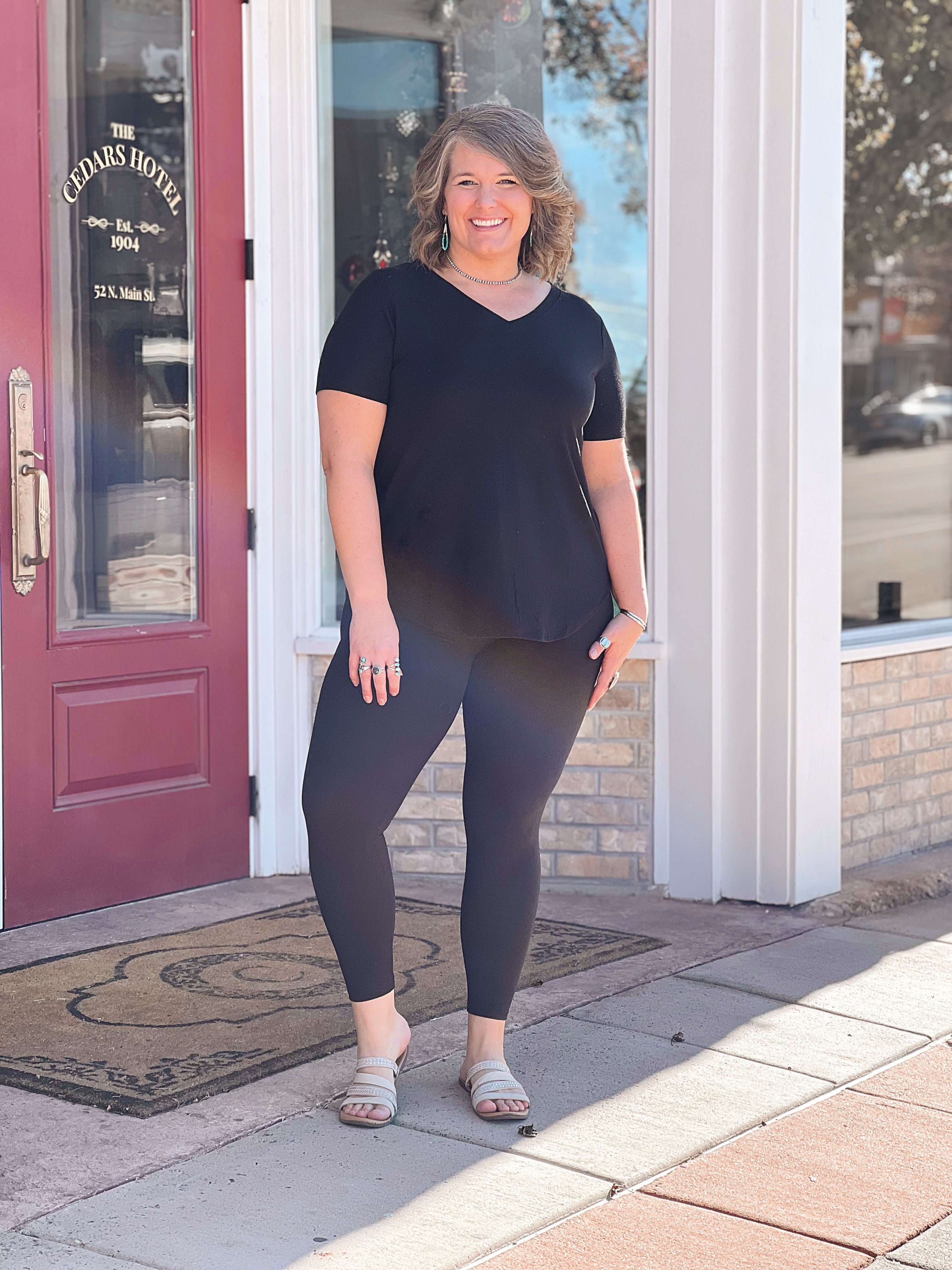 Essential Black Leggings