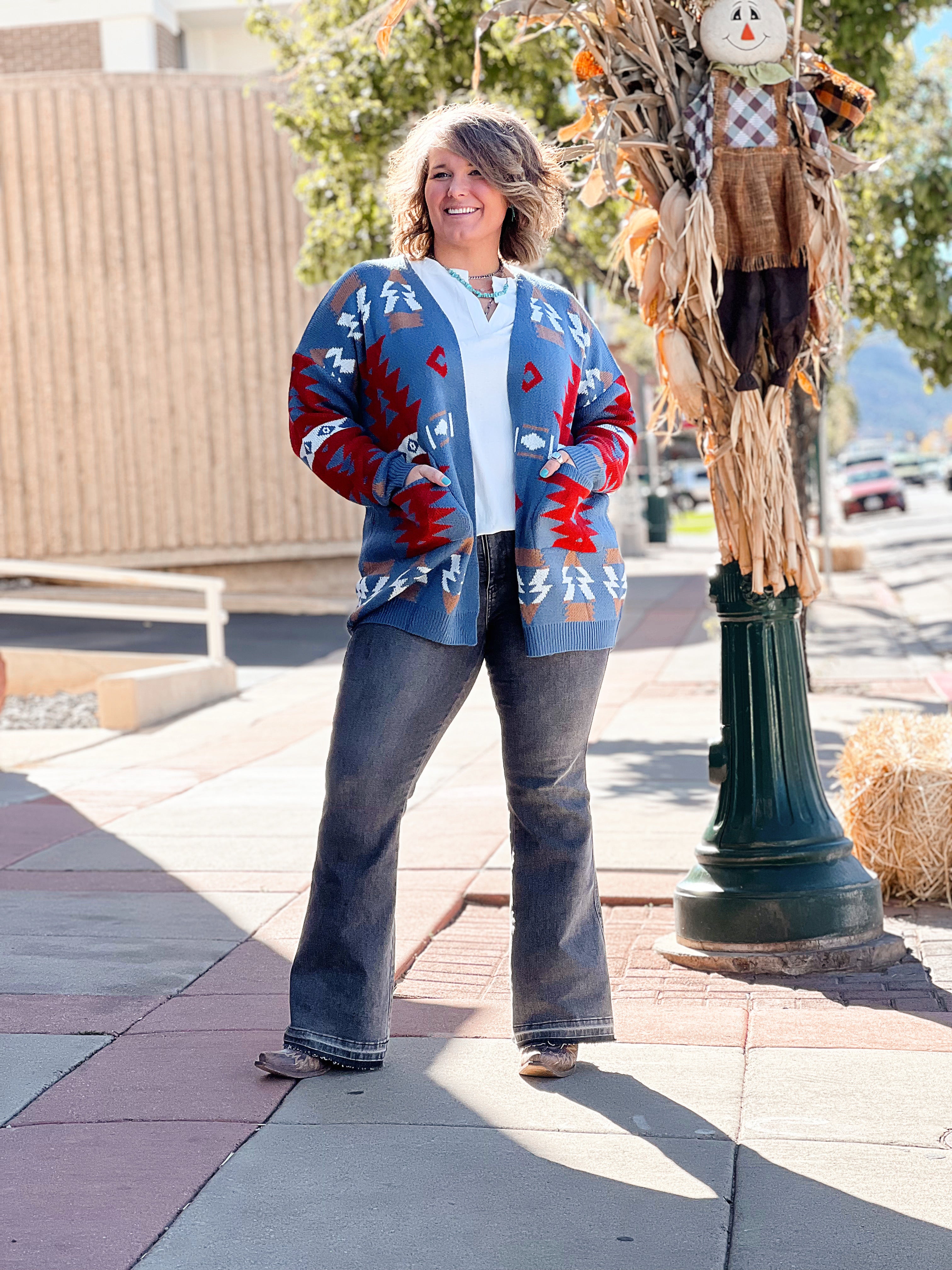 Cowboy Grandpa Cardigan