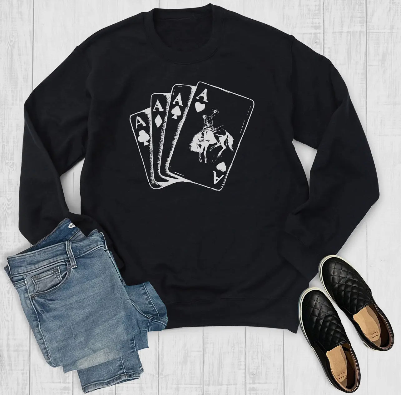 *Preorder* Ace In The Hole Graphic Sweatshirt