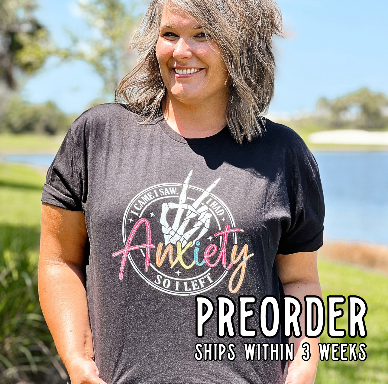 *Preorder* I Came, I Saw, I Had Anxiety So I Left Graphic Tee